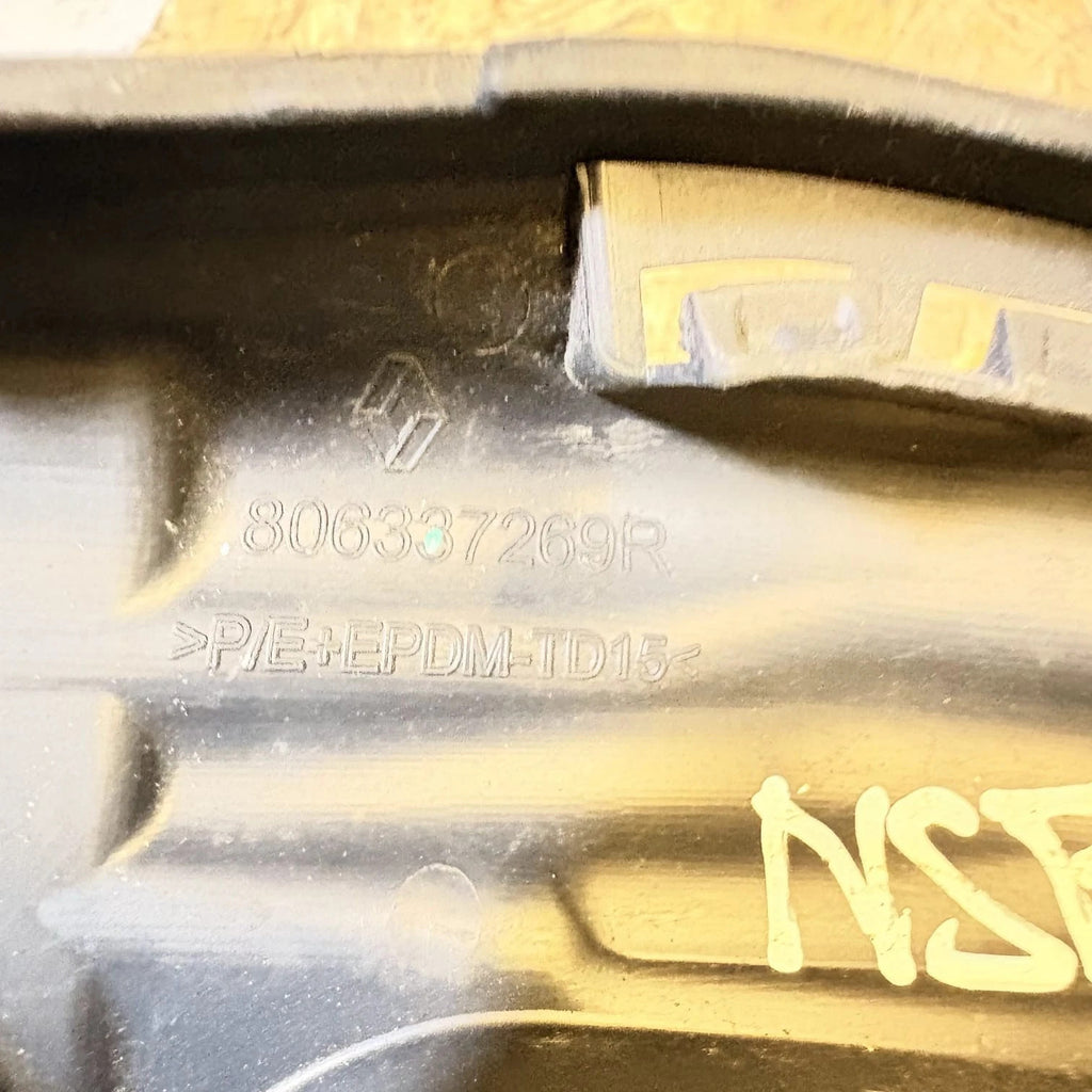 DACIA SANDERO Passenger Front Panel Trim 806337269R 1.20 Petrol 55kw 26204482