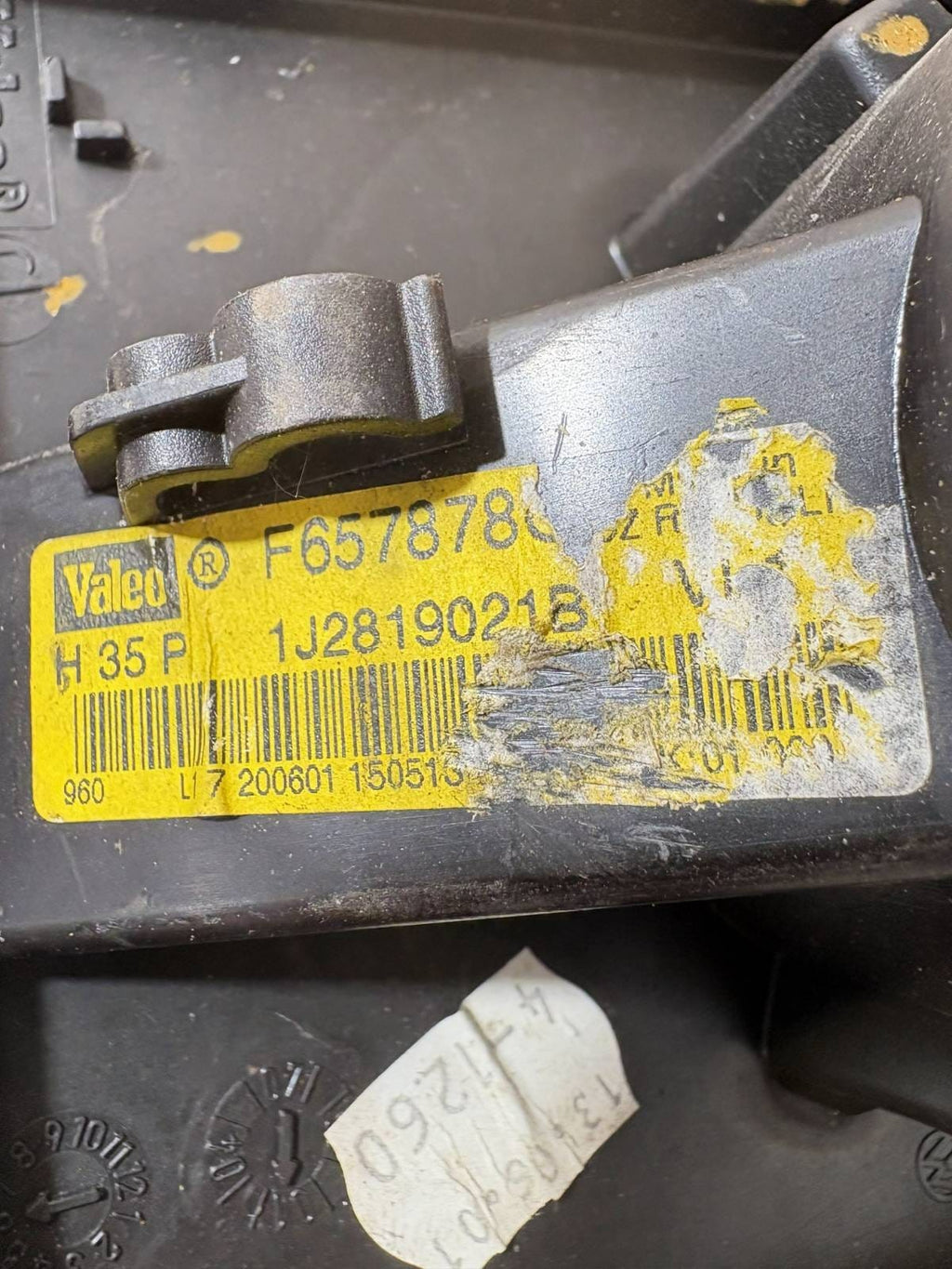 2001 VOLKSWAGEN GOLF IV HEATER BLOWER MOTOR FAN H35657880E