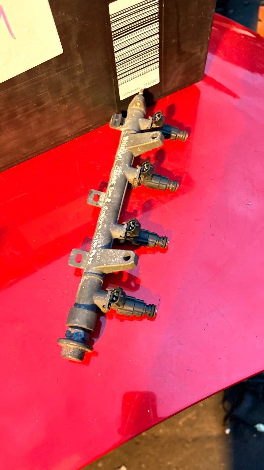HYUNDAI COUPE 2008 FUEL INJECTOR RAIL