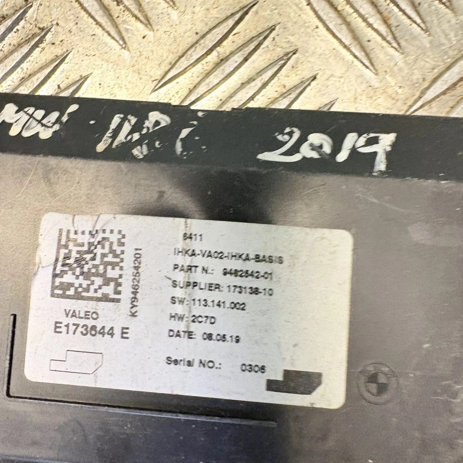 BMW 1 Series F20/F21 Air Con Control Unit Module 9462542 (2012-2019) 118i