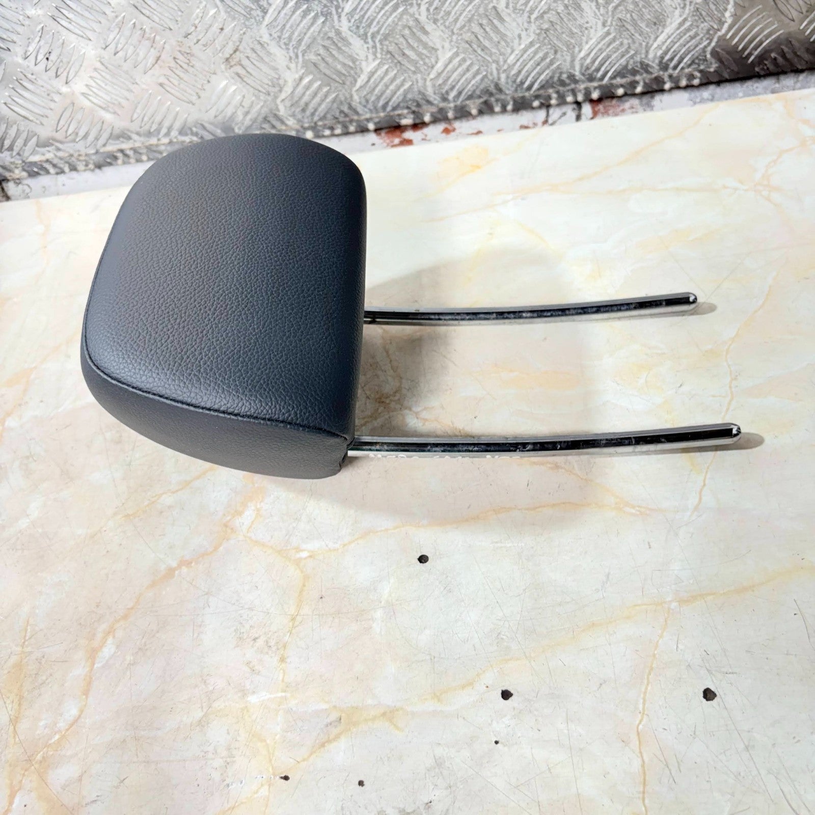 Mercedes C-Class C200 Rear Left Headrest NSR Black Leather Seat Head Rest