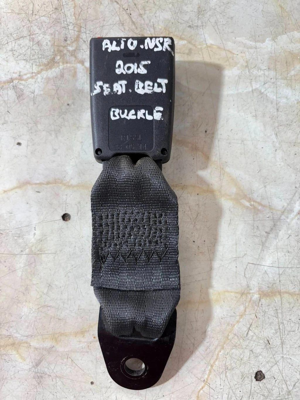 Suzuki Alto MK5 HA25/HA35 Rear Left Seat Belt Buckle Stalk 2009-2014 5 Door