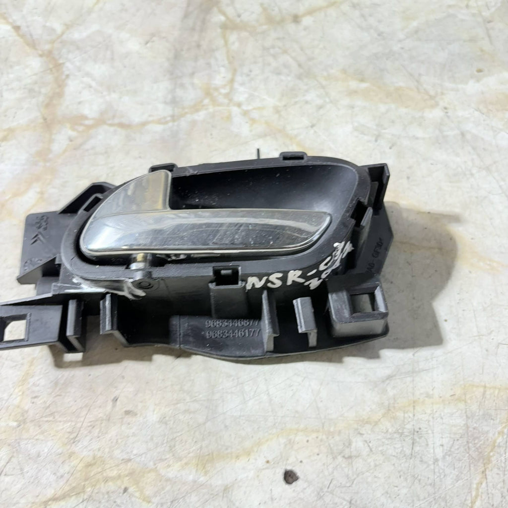 Citroen C3 Mk2 2002 Passenger Rear Interior Door Handle 9683446177 NSR