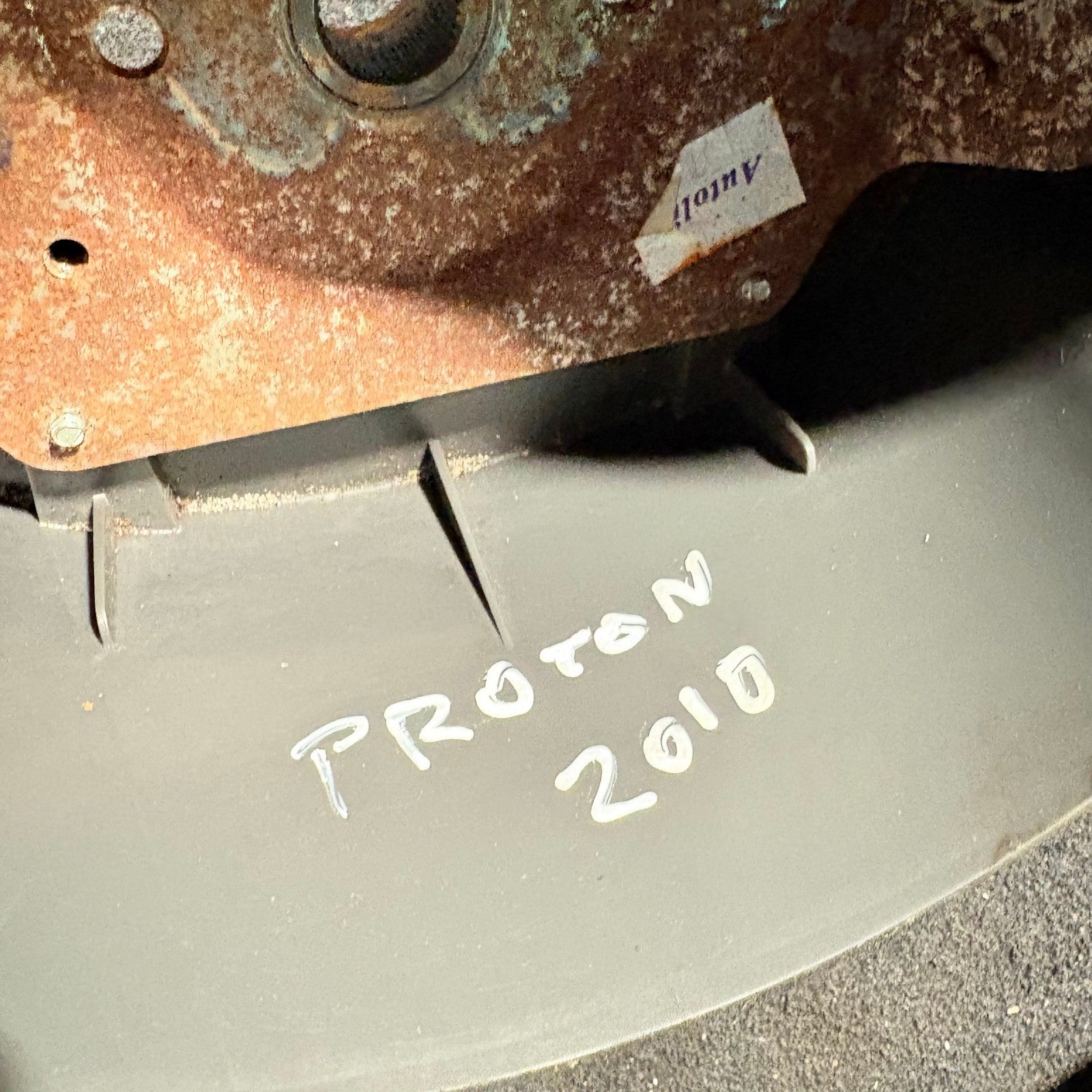 Proton Savvy 2005-2012 5 Door Grey 3-Spoke Steering Wheel Bare Rim