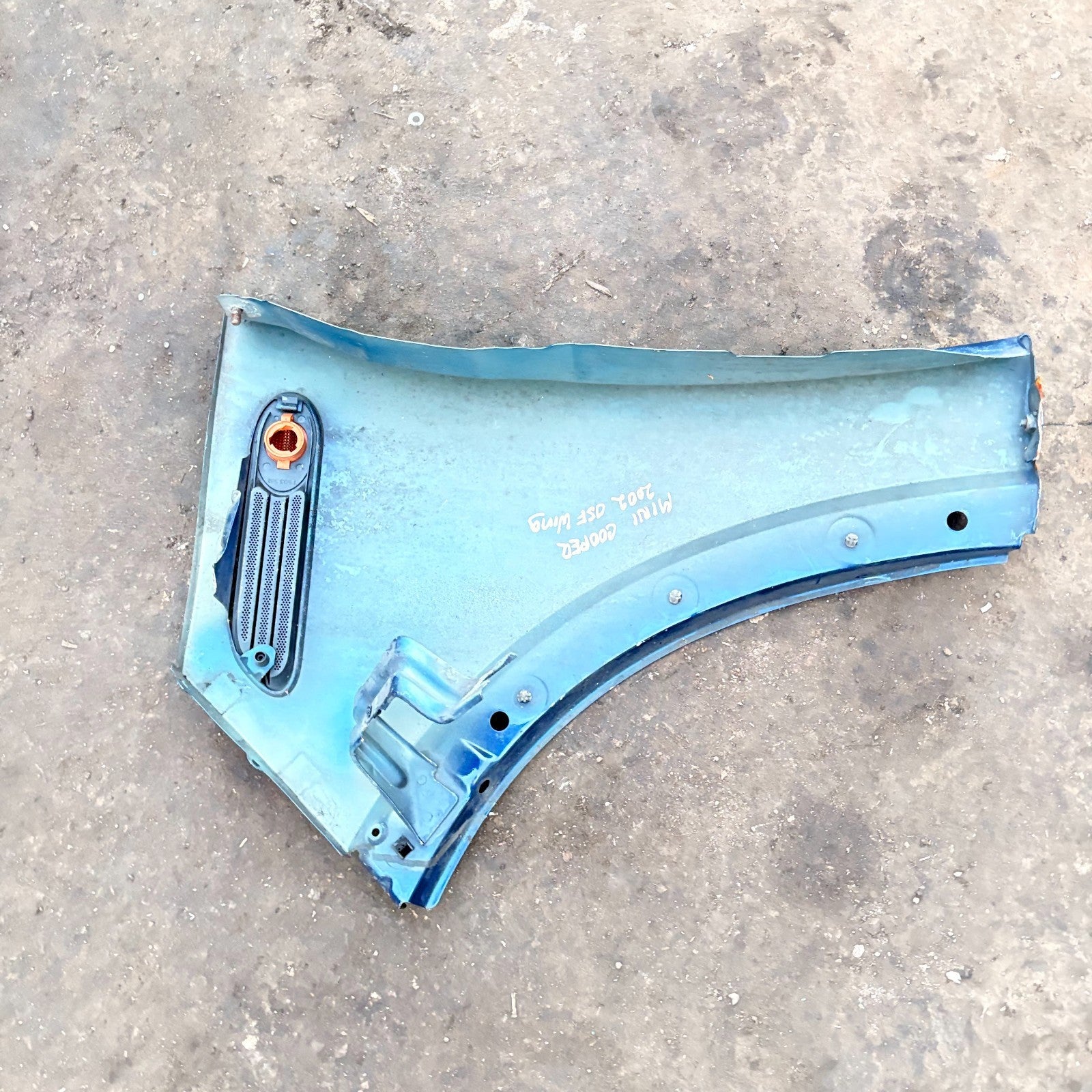 MINI Cooper One R50/R53 2002-2006 Front Right Wing Fender Side Repeater O/S Blue
