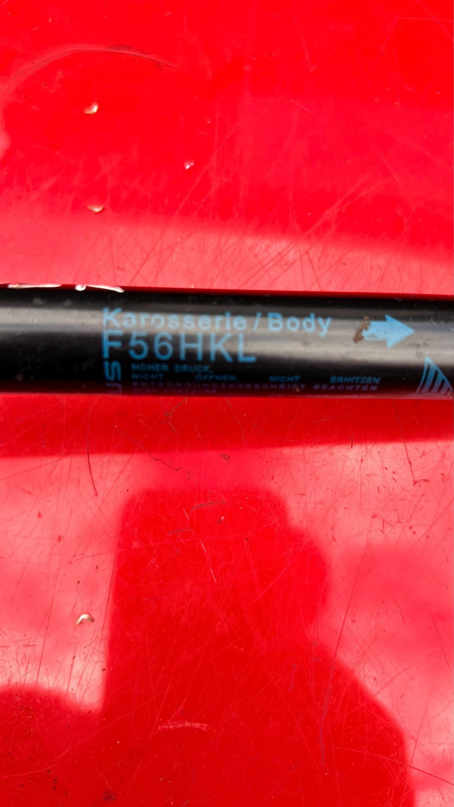 BMW MINI 2017 F56HKL DRIVER SIDE REAR GAS SHOCK ABSORBER