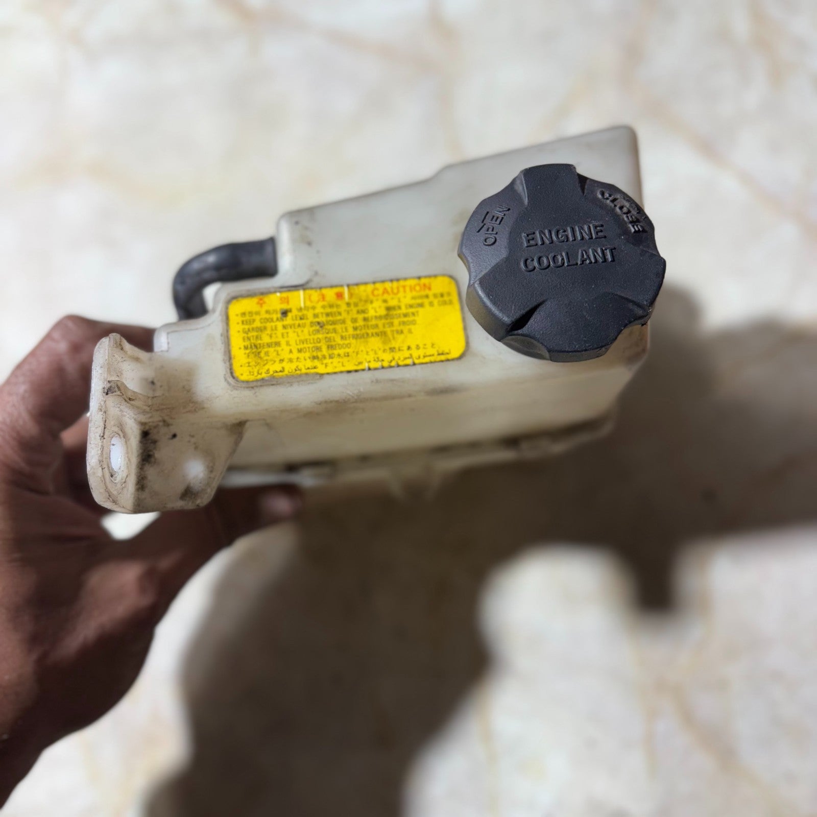 KIA PICANTO 2004-2008 MK1 WATER COOLANT EXPANSION HEADER TANK
