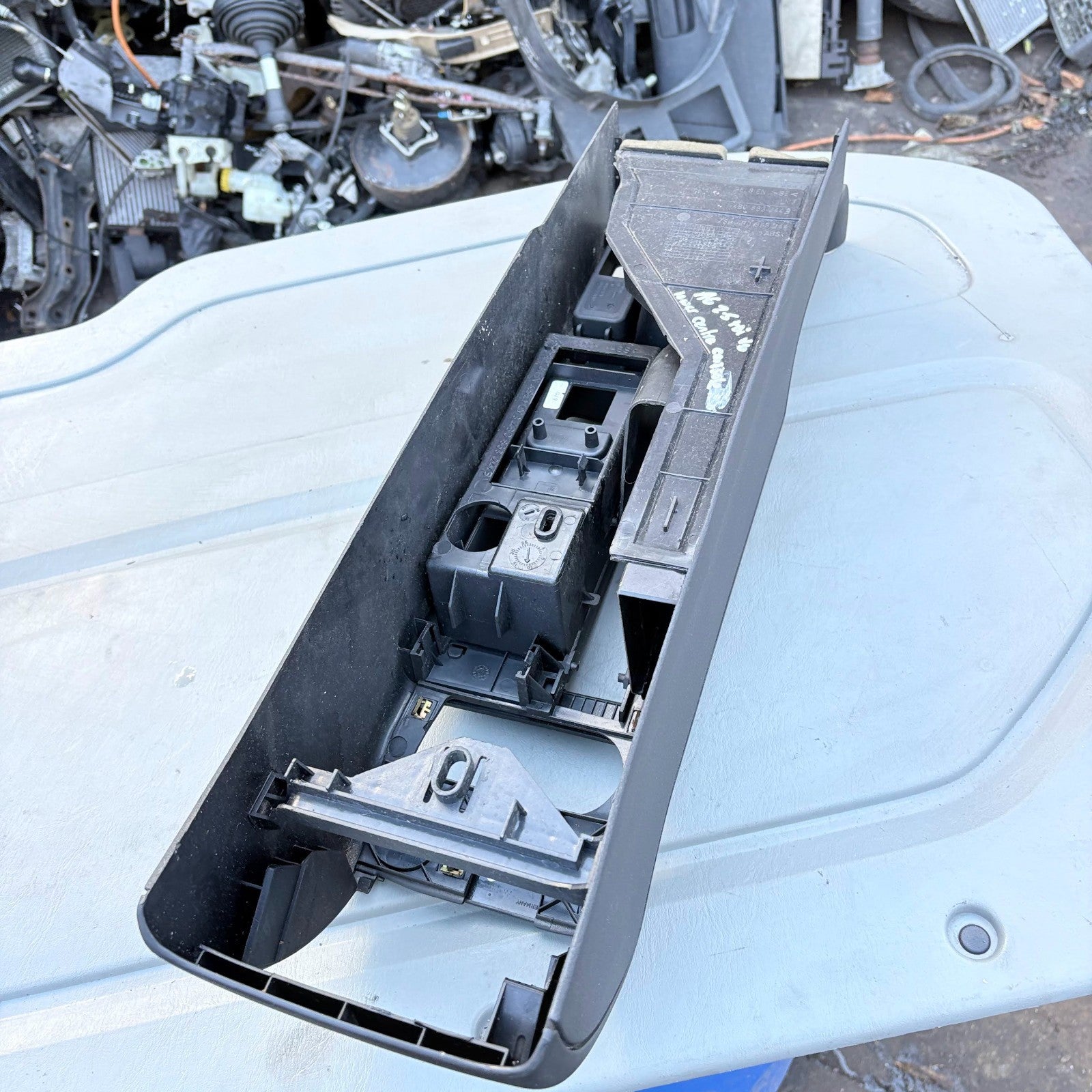 Audi A6 C5 1999-2002 Centre Console Armrest Storage Base Black 4B0 863 244 B