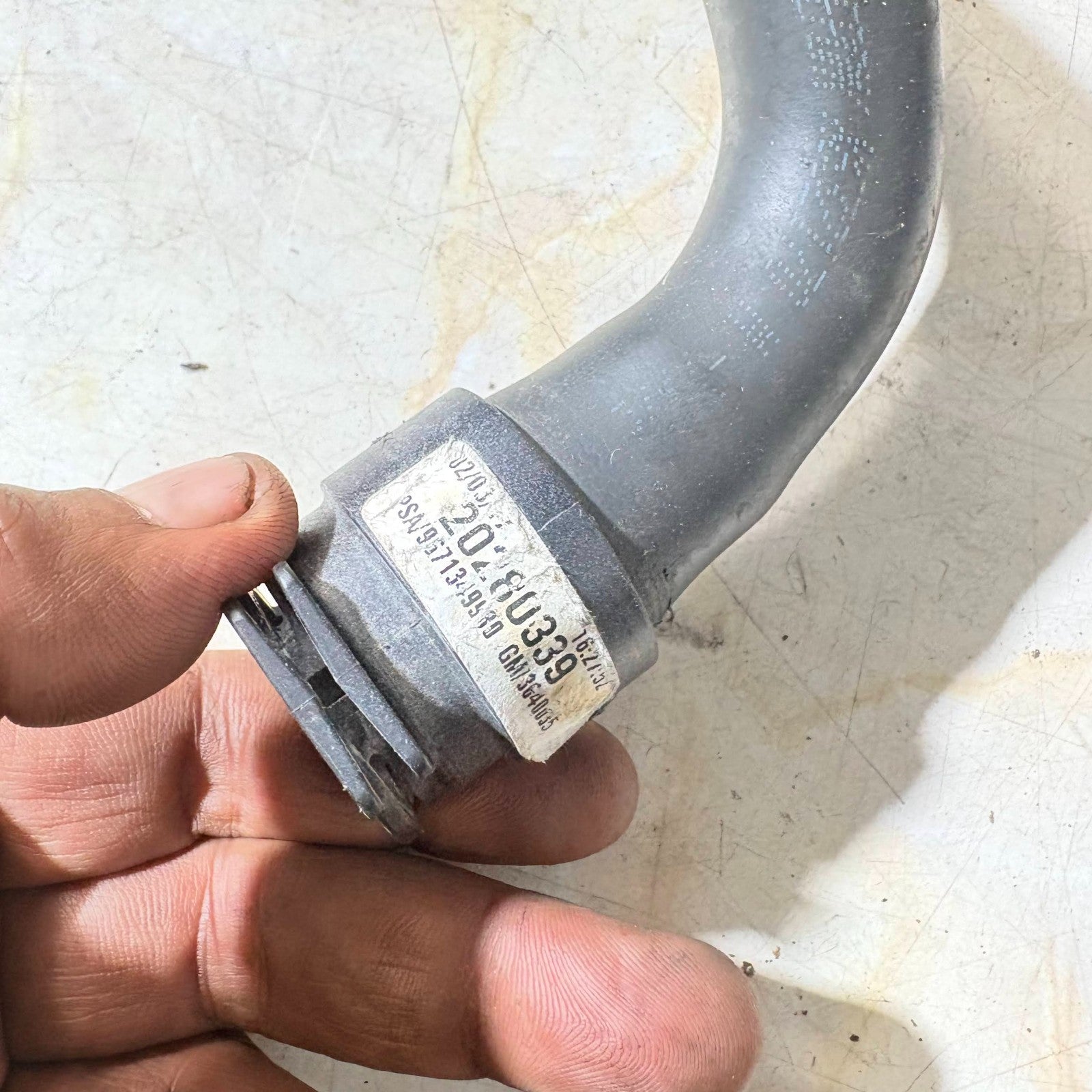 Citroen DS3 2009-2016 Aircross Engine Water Coolant Pipe Hose 20280339