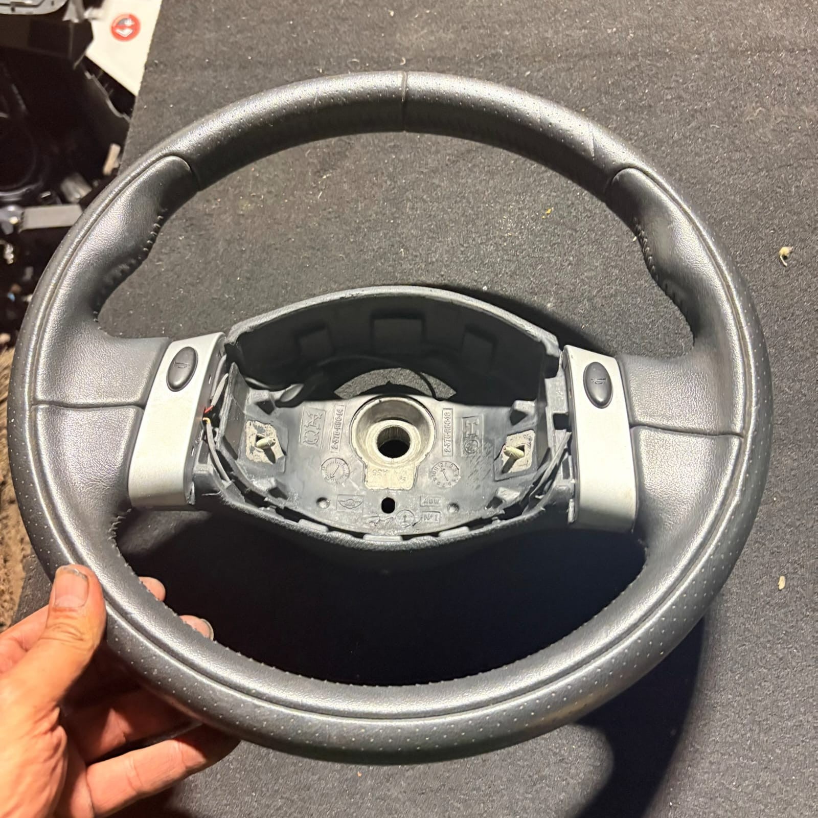 Mini Cooper R50 R53 2001-2006 Steering Wheel 3-Spoke Black 2375R5014
