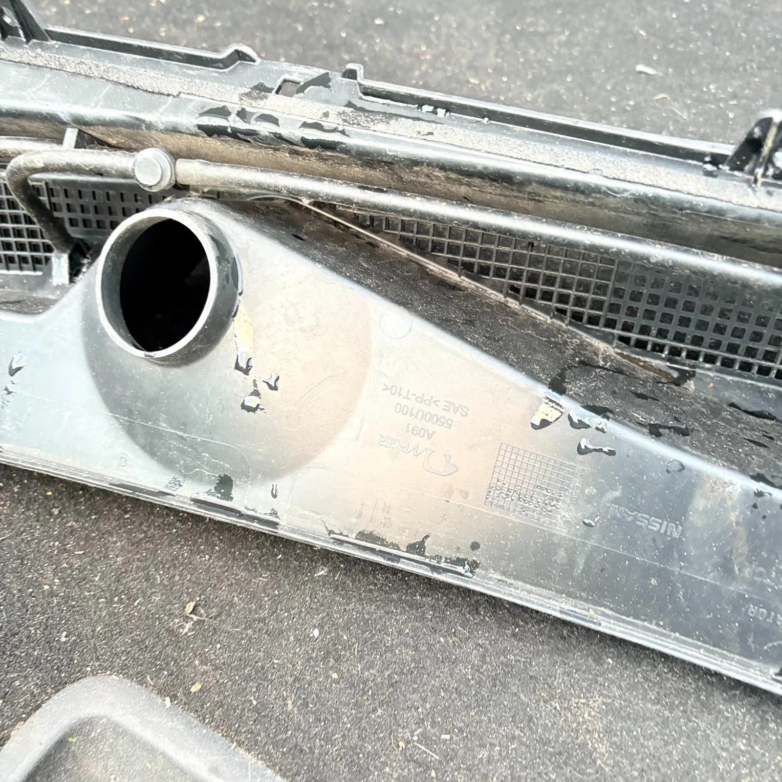 2017 NISSAN QASHQAI FRONT WINDSCREEN SCUTTLE PANEL 5500U100