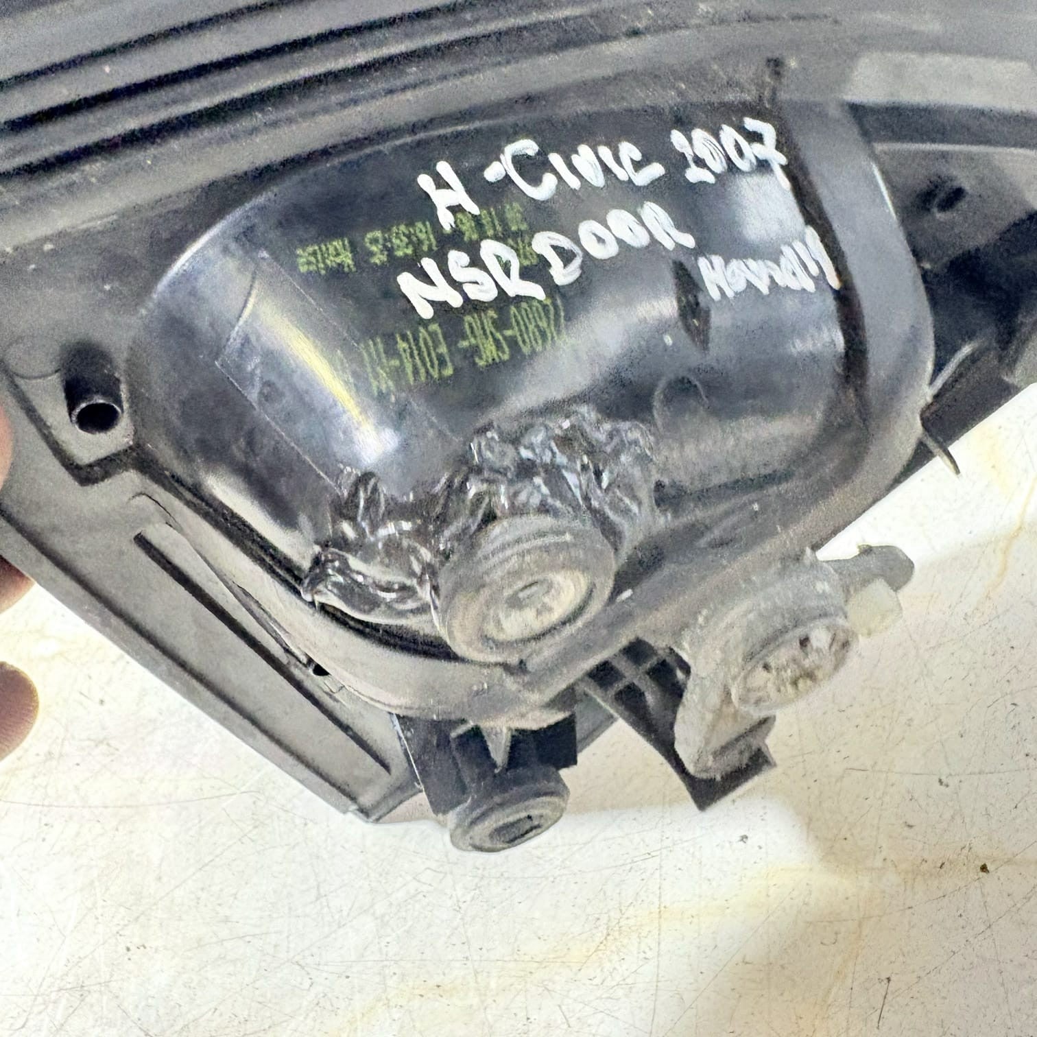 Honda Civic Passenger Rear Door Handle Mk 8 2007 212845 NSR