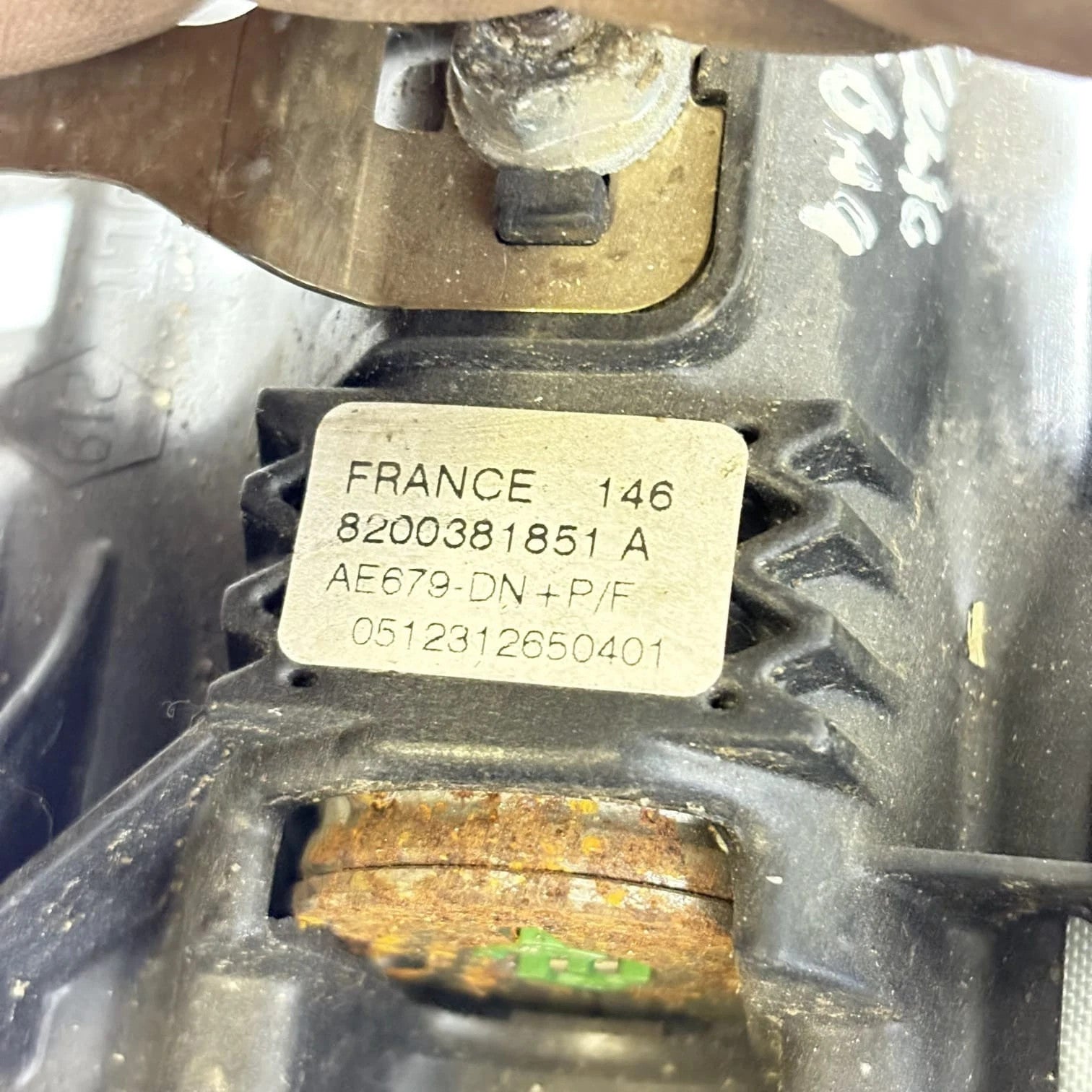 Renault Megane 1.9 Dci 2005 Year Steering Part 8200381851A 6010579