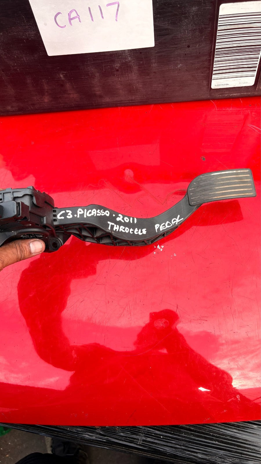 CITROEN C3 Picasso 2011 ACCELERATOR THROTTLE PEDAL 9671434080
