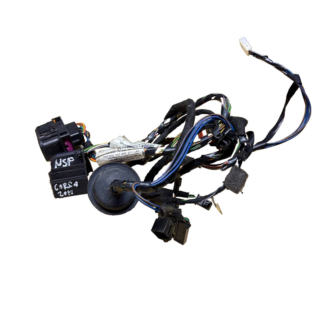 Vauxhall Corsa D 2009-2014 Front Passenger Door Wiring Loom 13239688