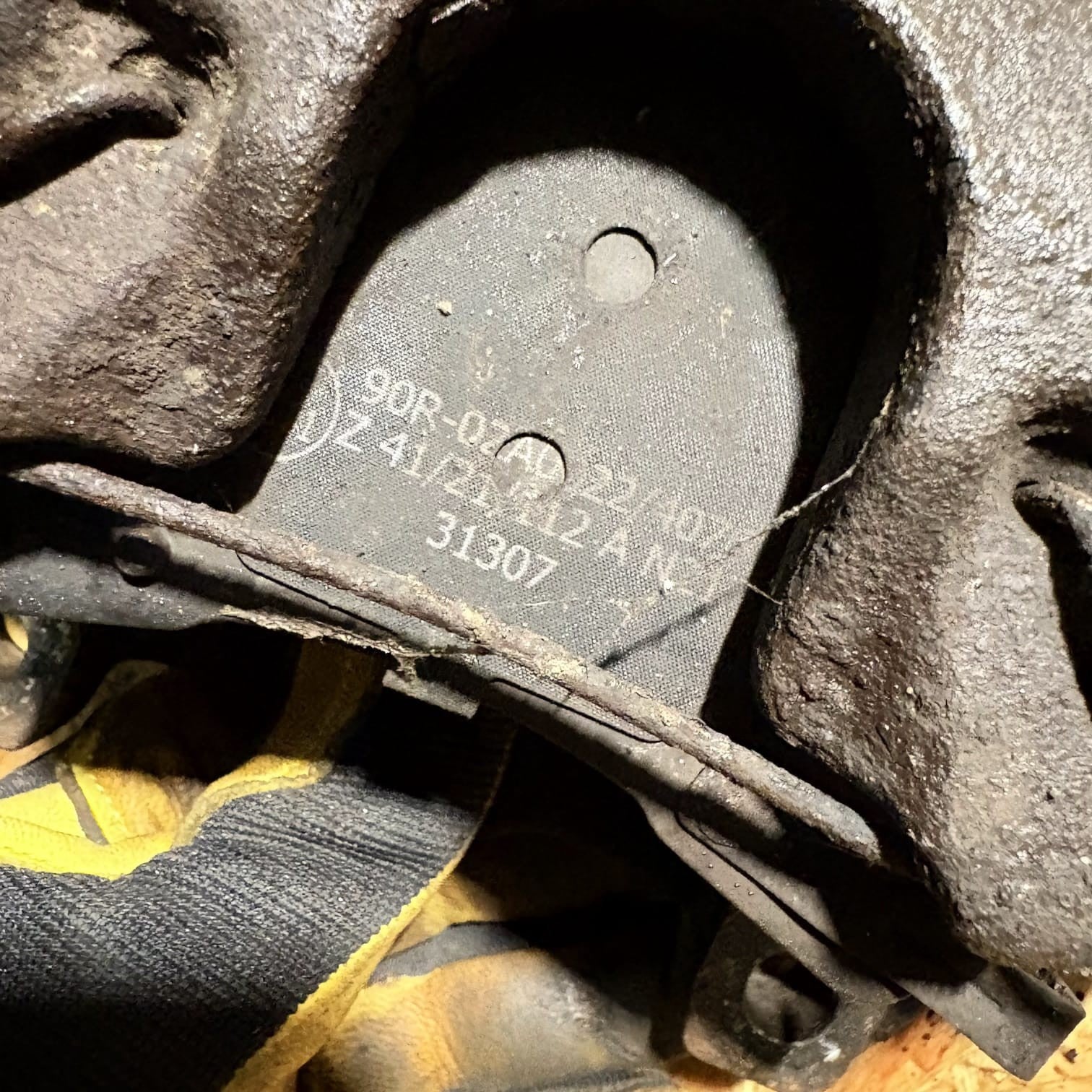 Opel Meriva VAUXHALL ZAFIR Mk2 Right Side Brake Caliper 0000467886 2011