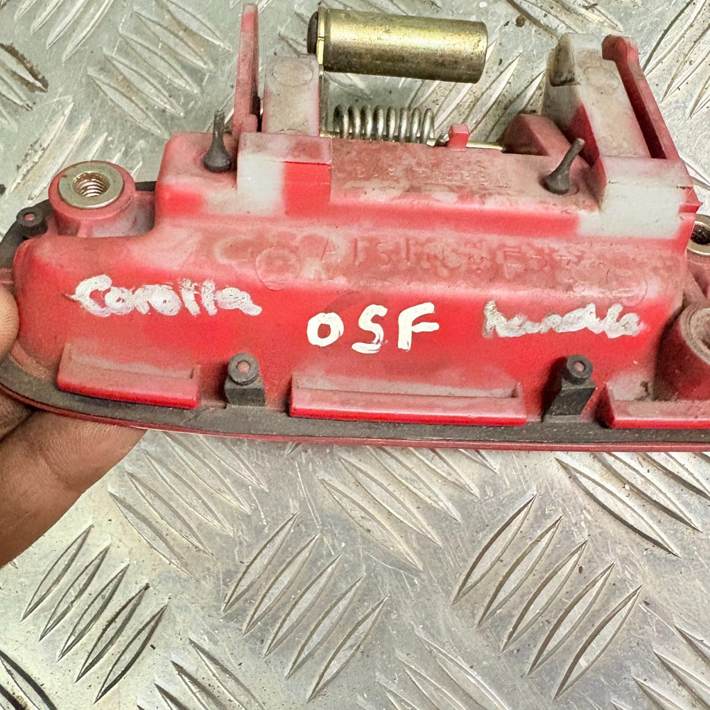 Front Right Red Outside Outer Door Handle For Toyota Corolla 97-01