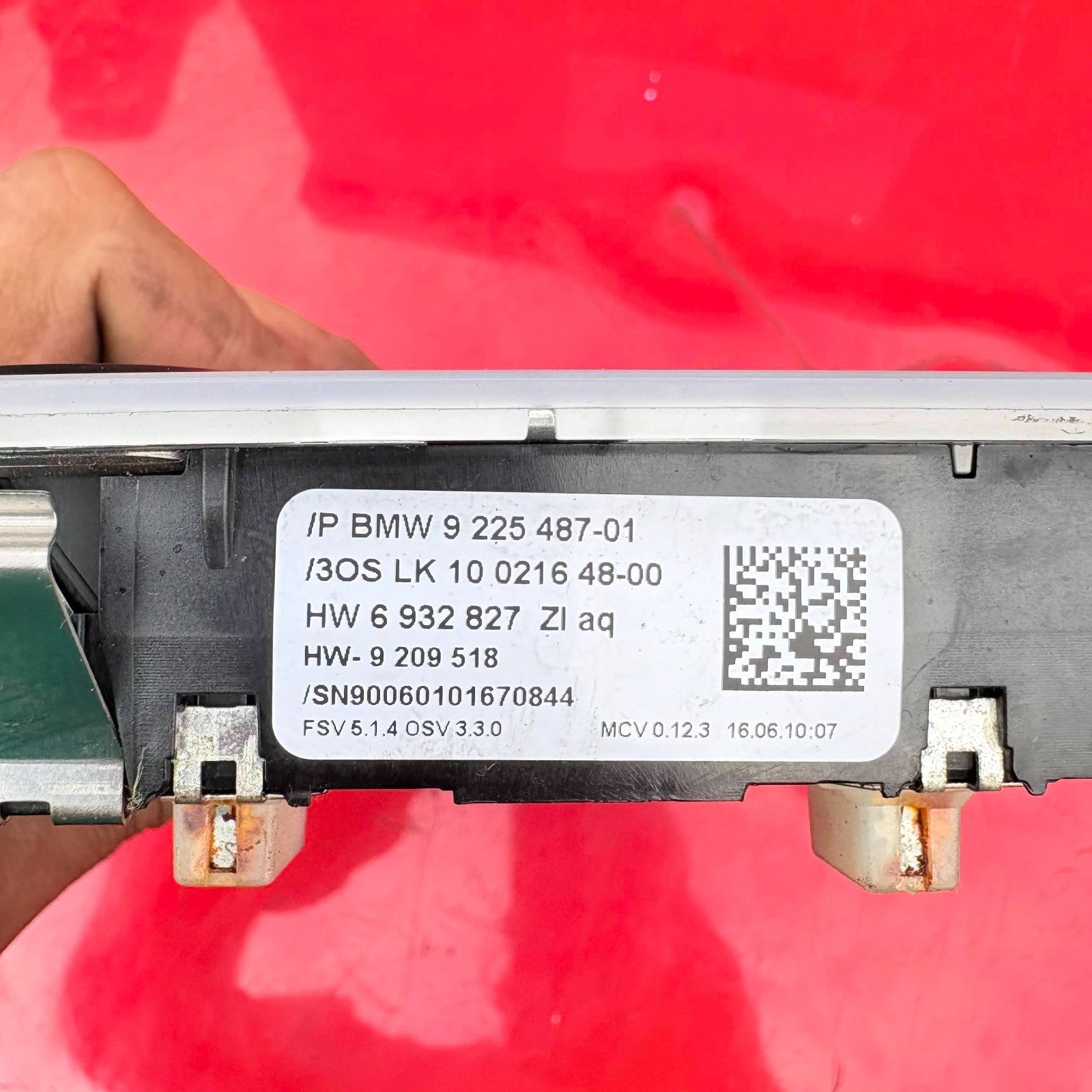 BMW FRONT SWITCH UNIT INTERIOR ROOF READING LIGHT 9 225 487