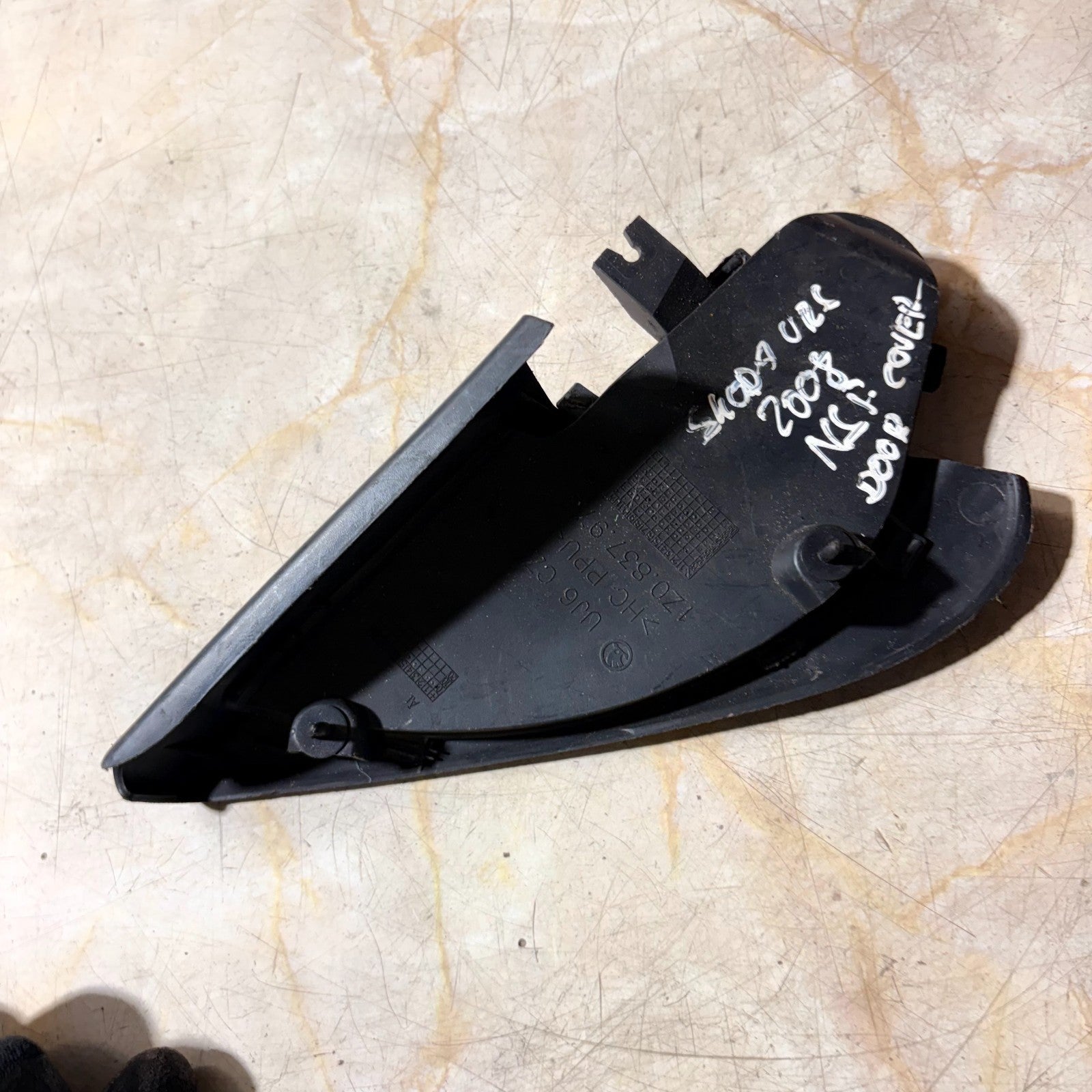 2005-2012 SOKDA VRS PASSENGER FRONT LEFT SIDE DOOR MIRROR COVER 1Z0.837.973