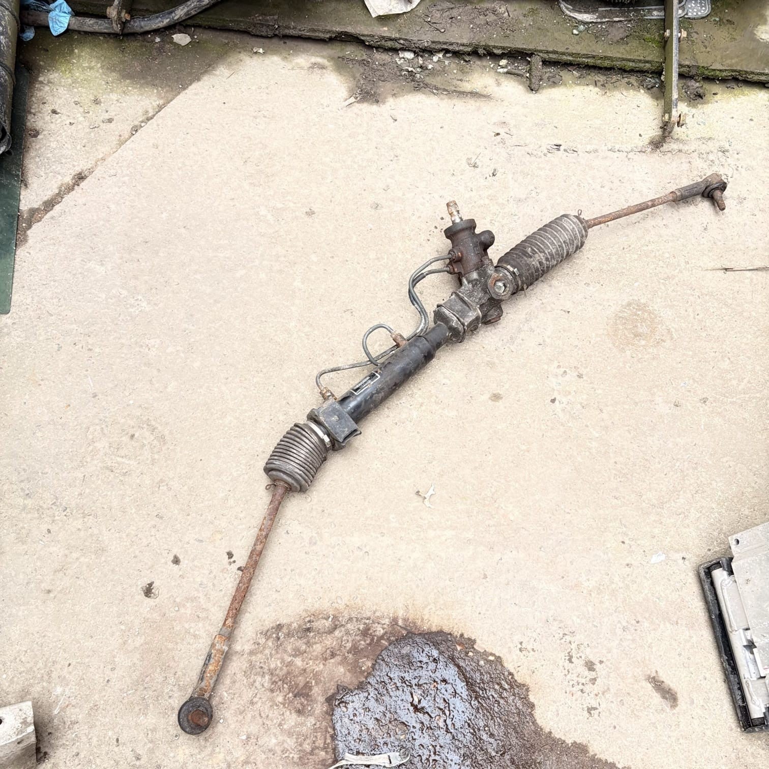 POWER STEERING RACK PINION 1988-1993 TOYOTA COROLLA GEO PRIZM 44250-12560