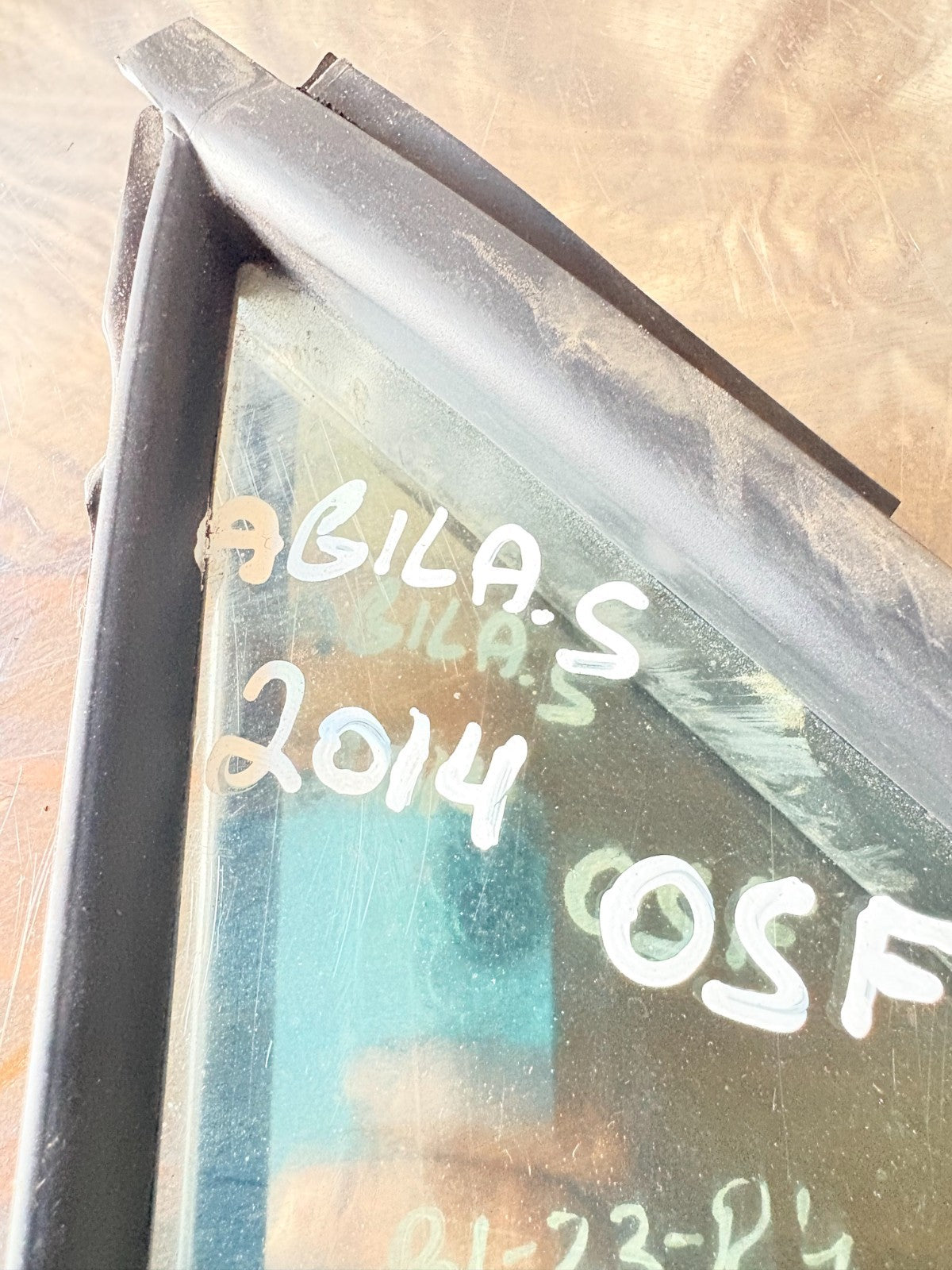 Vauxhall Agila B 2008-2014 OSF Driver Front Quarter Glass Window 43R-004337