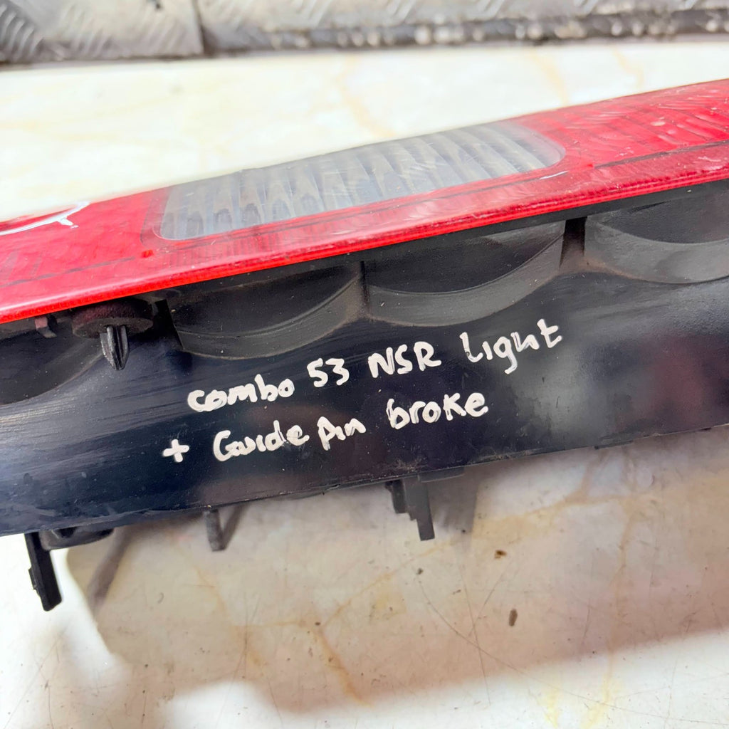 Vauxhall OPEL COMBO Rear Tail Light 18067680 Passenger Side Left