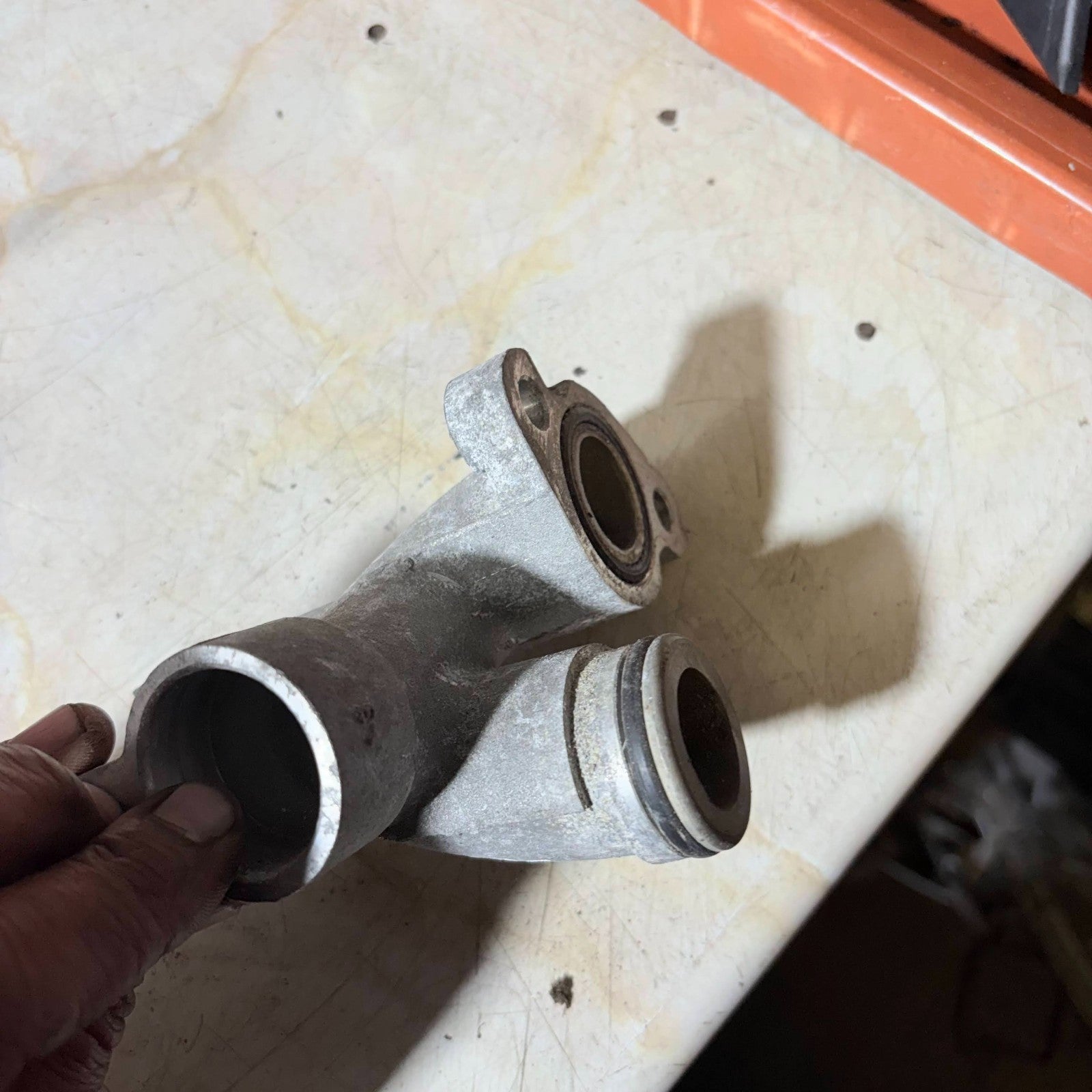 Jaguar X-Type 2.0 2.2 Diesel Radiator Coolant Pipe With Sensor 2004-2009
