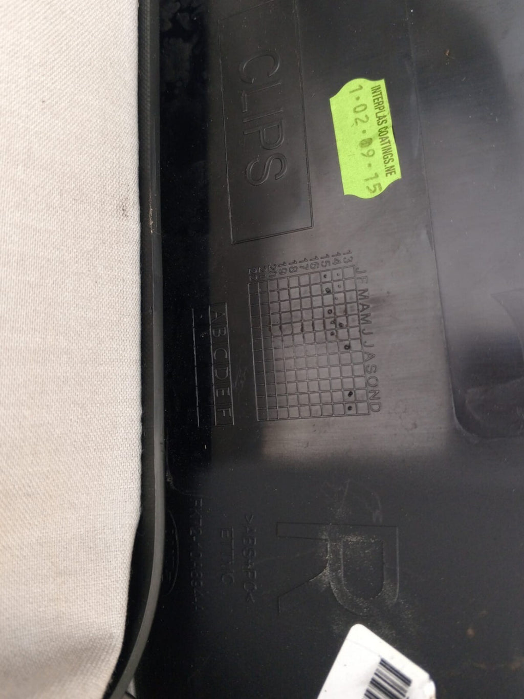 Range Rover Evoque Steering Column Trim Cover BJ323F902 20/2/25 C3F5