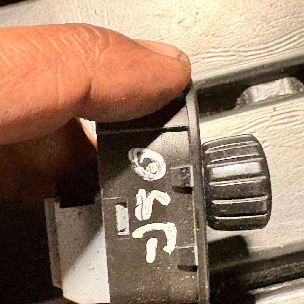 PORSCHE CAYENNE MIRROR ADJUSTMENT SWITCH 7L5959565