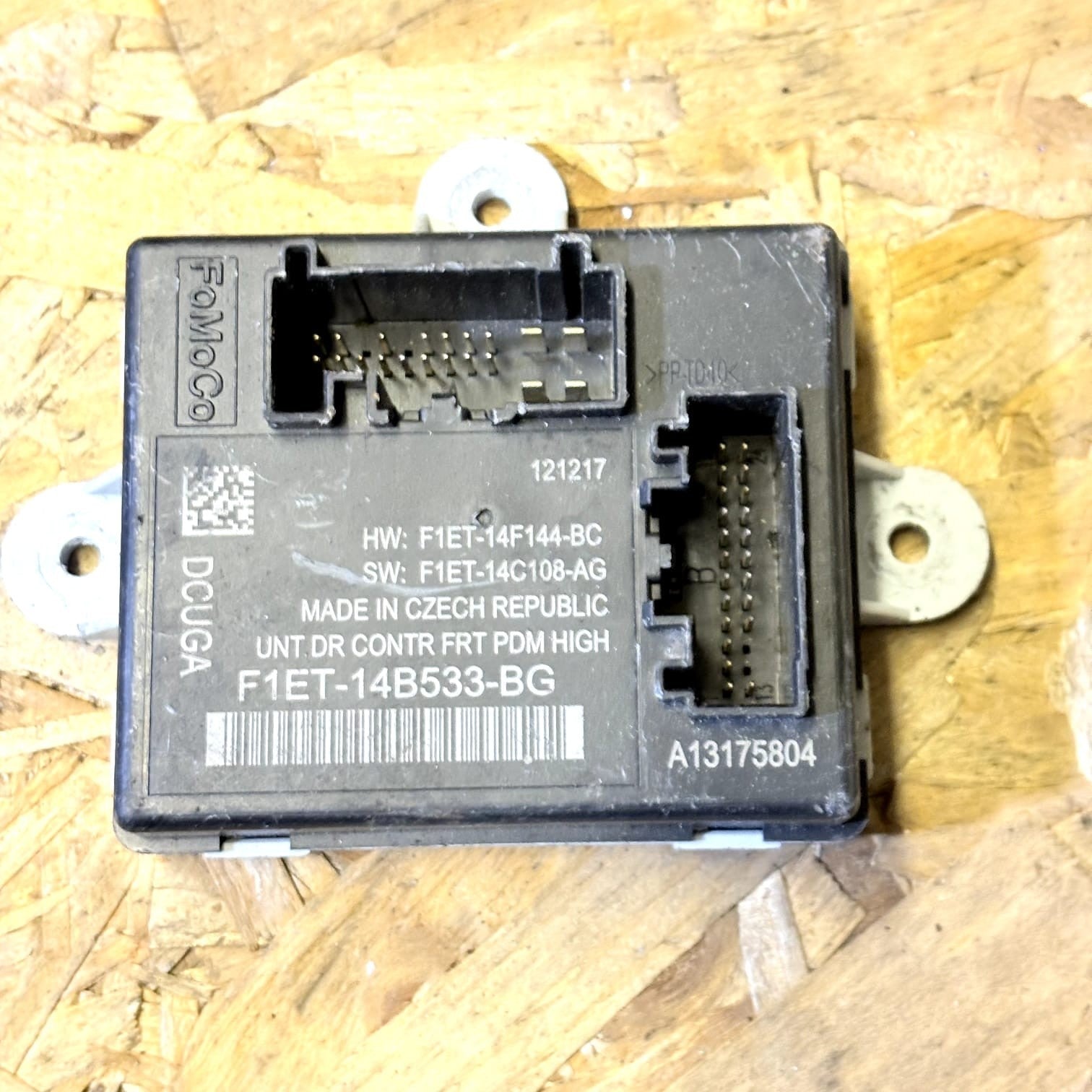FORD C-MAX DM2 Control Unit F1ET-14B533-BG 14389340 2018 NSF