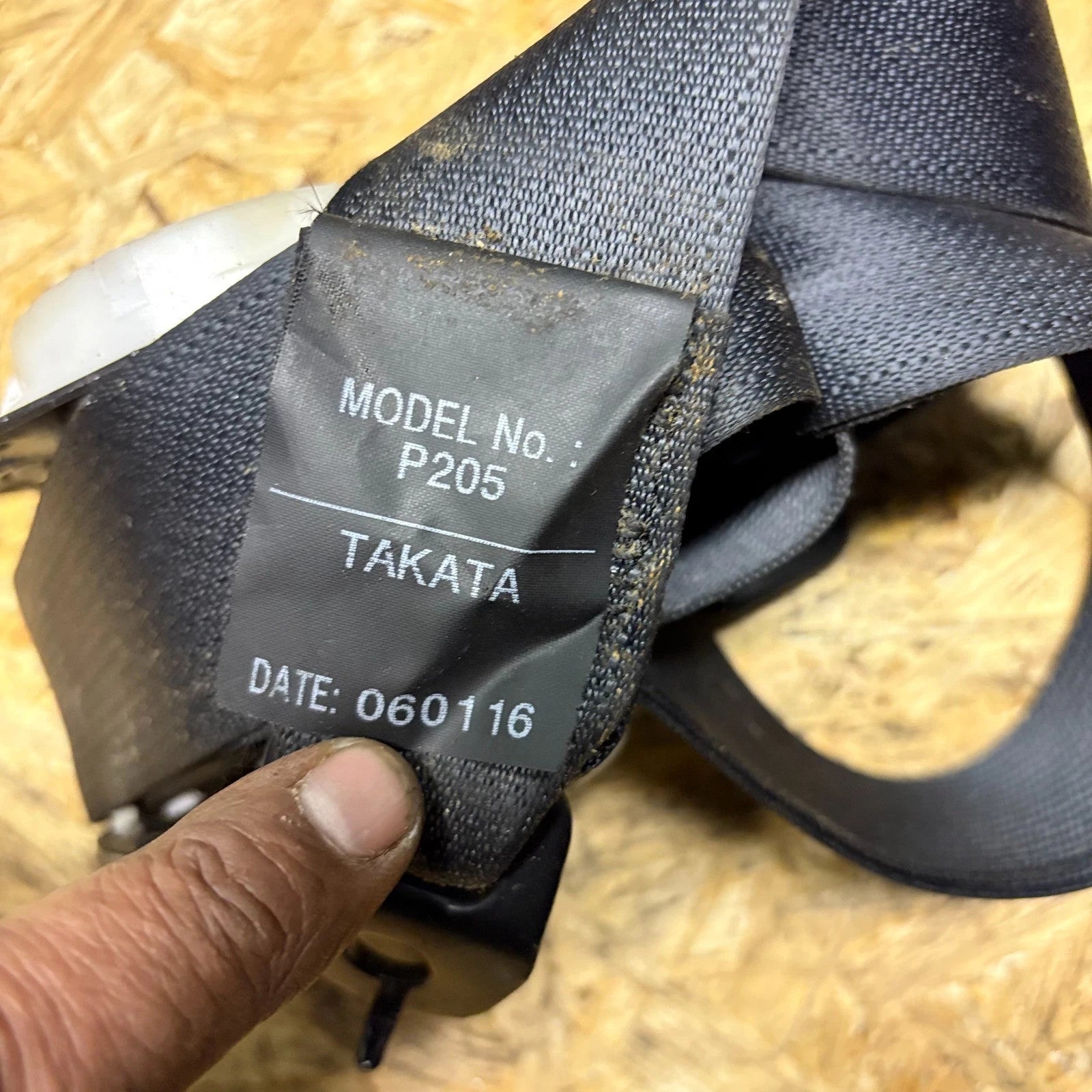Suzuki SX4 S-Cross 2013-2016 Rear Left Passenger Seat Belt 84980-61M00