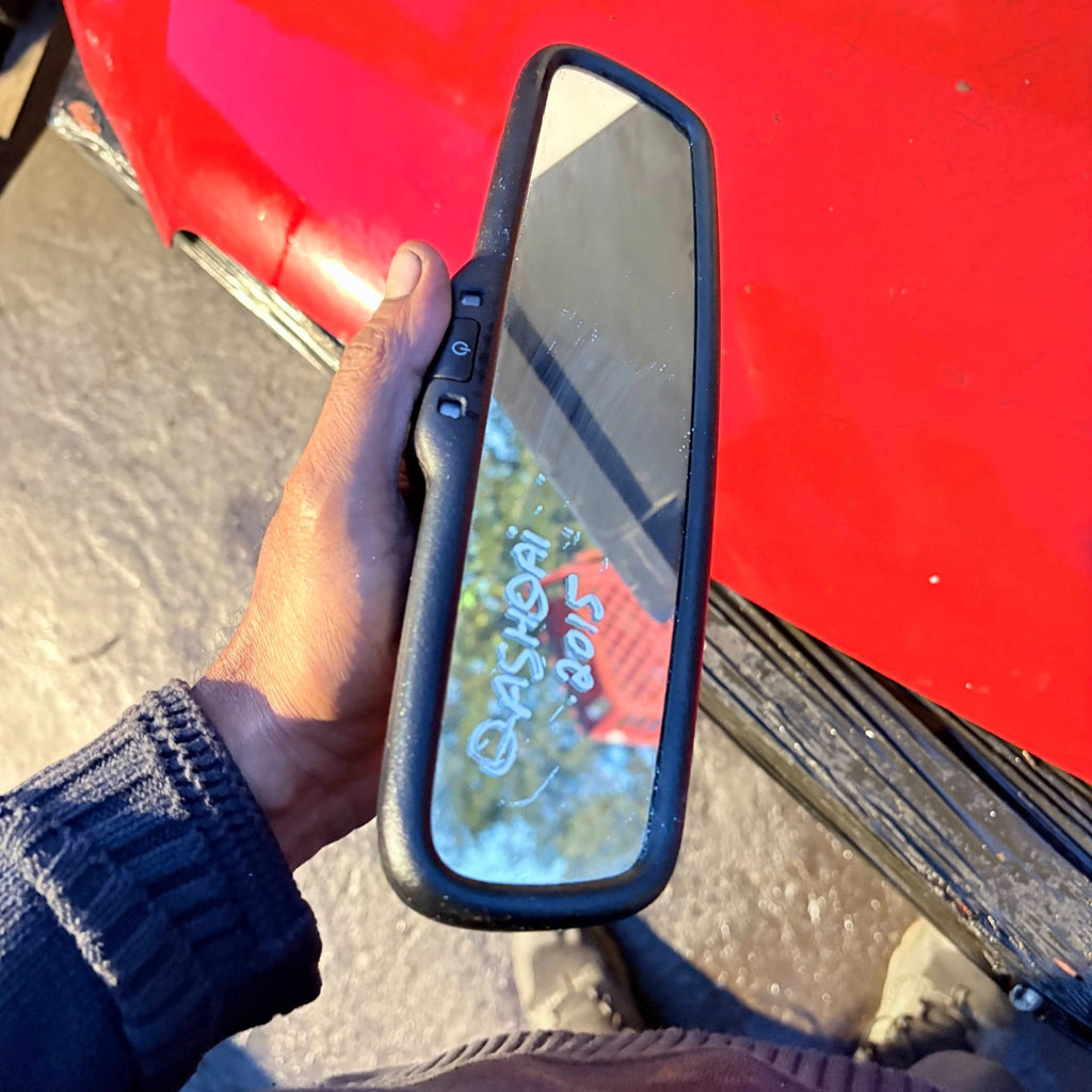 2015 NISSAN QASHQAI INTERIOR REAR VIEW MIRROR 015892