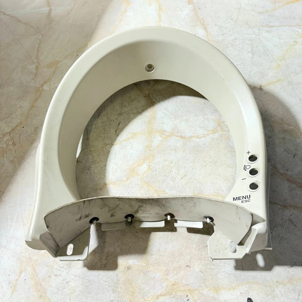 FIAT 500 2007-2015 CREAM INSTRUMENT CLUSTER SPEEDO SURROUND PANEL