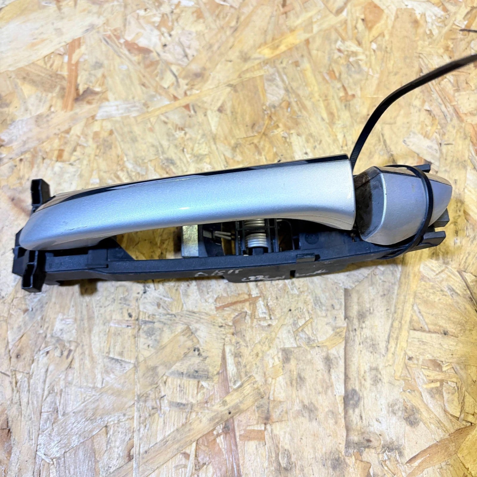 Mercedes C220 2014-2017 Door Handle Exterior Left Passenger Side Silver