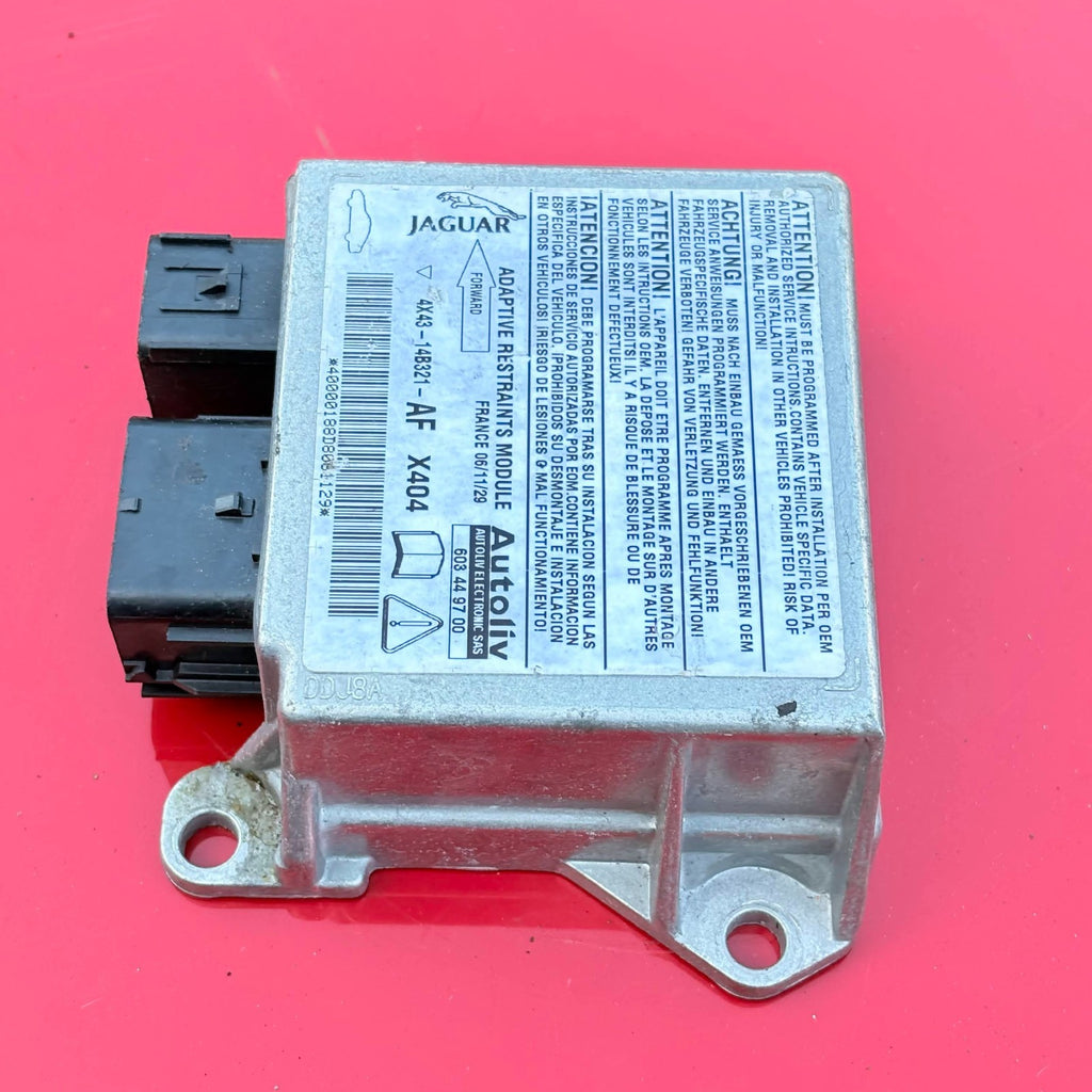JAGUAR X-TYPE 2005 Airbag Computer ECU Module Airbag Control Unit 4X43-14B321-AF