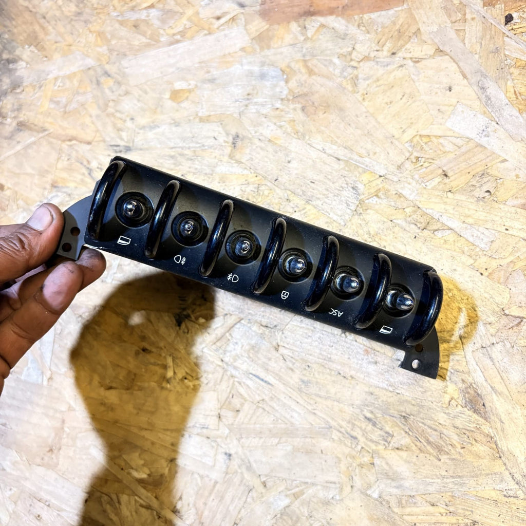 MINI R50 R53 Cooper S 02-06 Switch Panel Window Fog C/L ASC 37059B 6917989