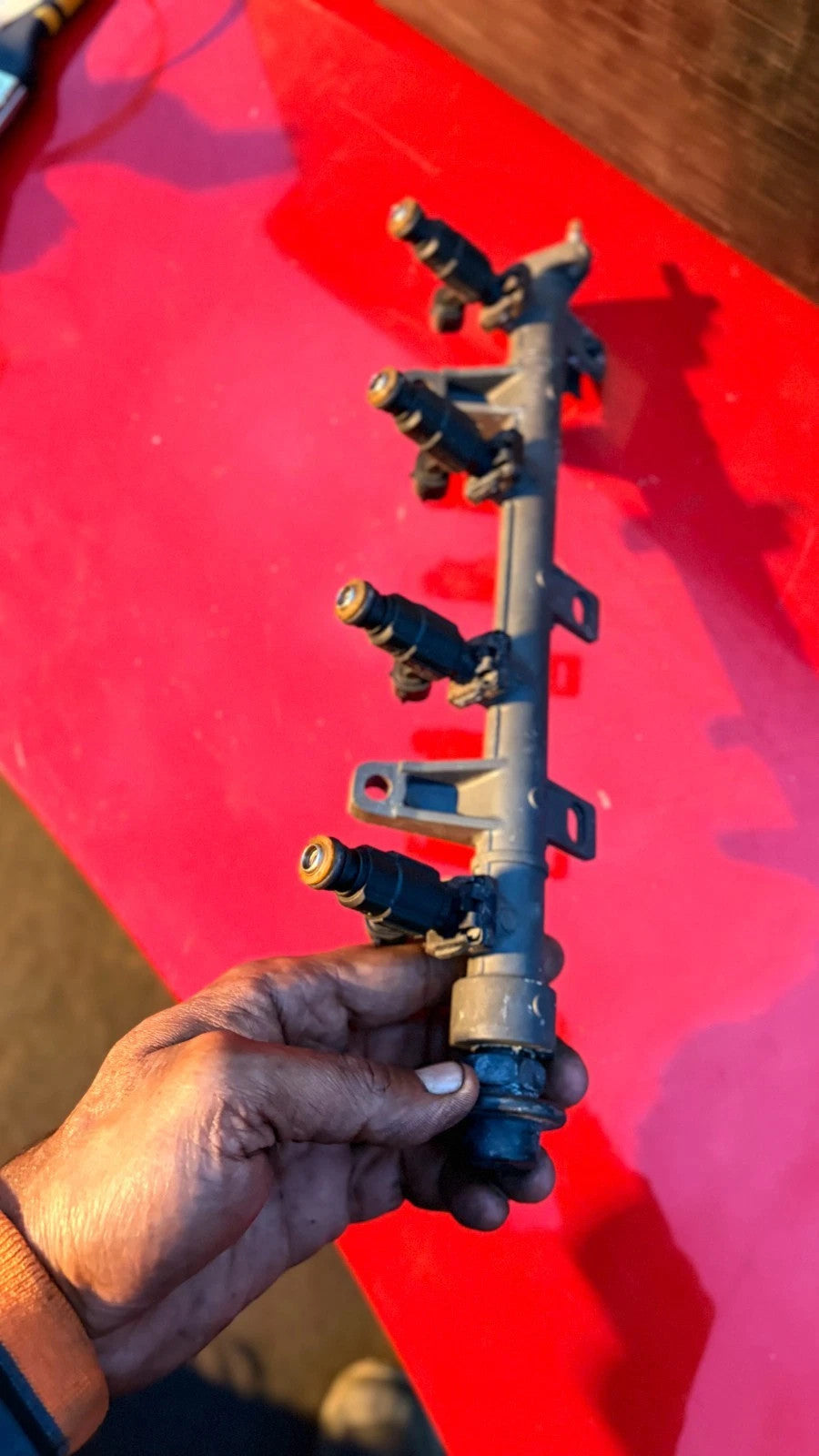 HYUNDAI COUPE 2008 FUEL INJECTOR RAIL