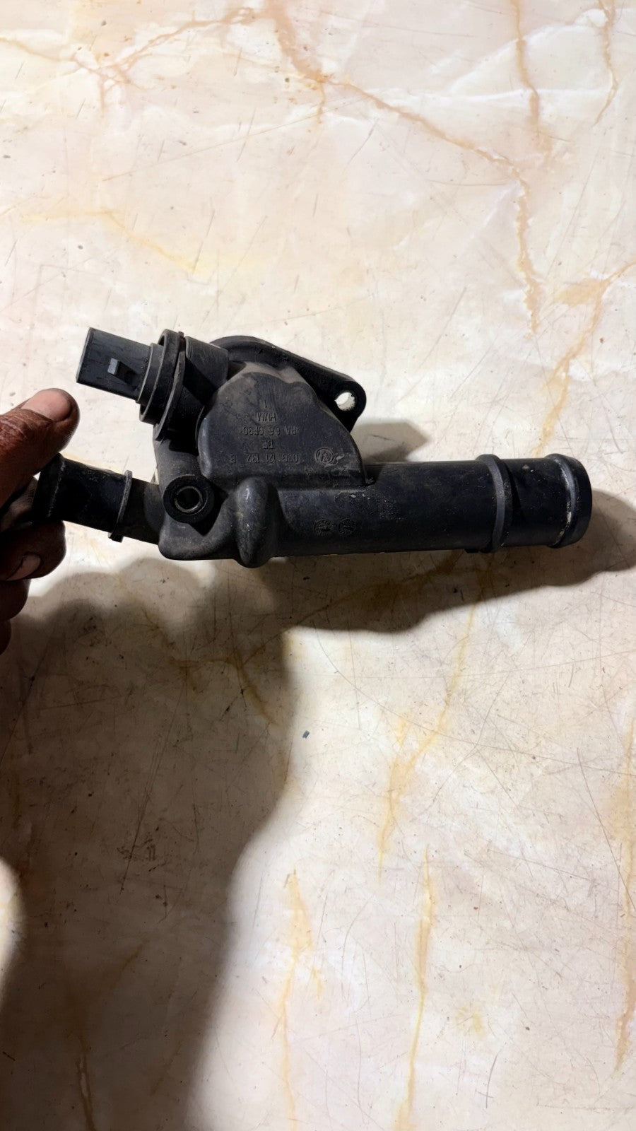 Volkswagen Touran 2008 Cylinder Water Housing 03G 121 132 B