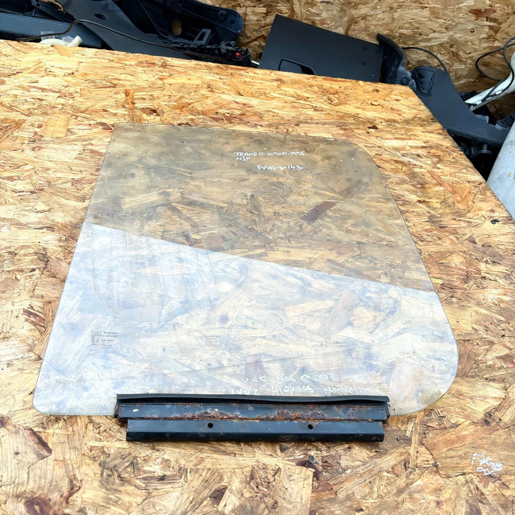 MK4 Ford Transit High Top NSF Front Door Drop Glass Passenger Left 43R-00003
