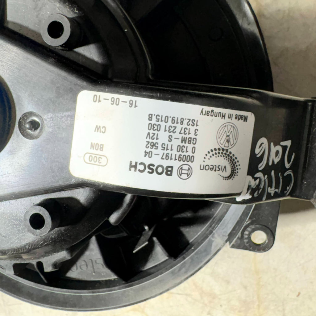Skoda Citigo AA MK1 2011-2020 Interior Heater Blower Fan Motor 1S2819015B