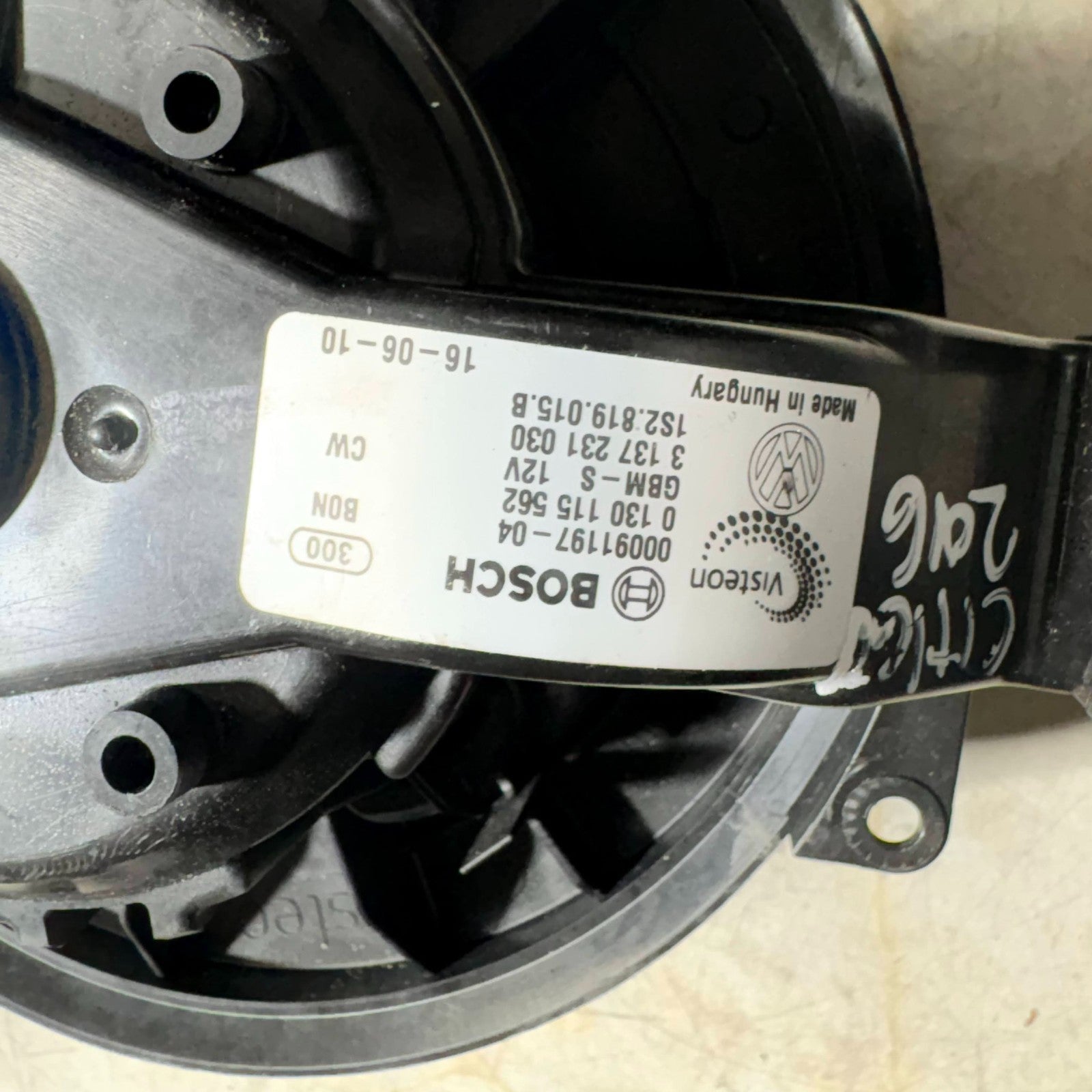 Skoda Citigo AA MK1 2011-2020 Interior Heater Blower Fan Motor 1S2819015B