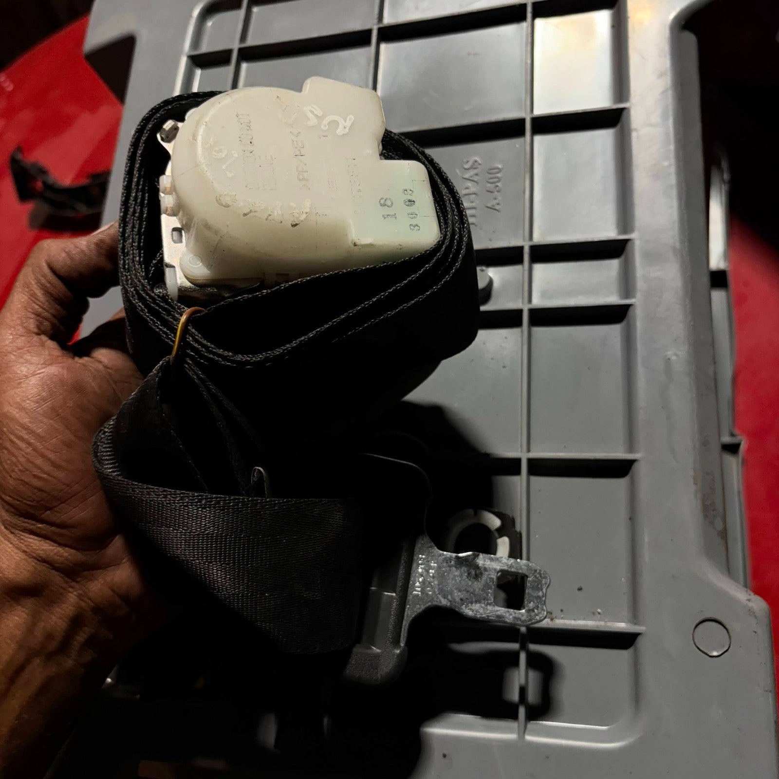Seat Belt Left Rear Fits For TOYOTA AYGO 0434077