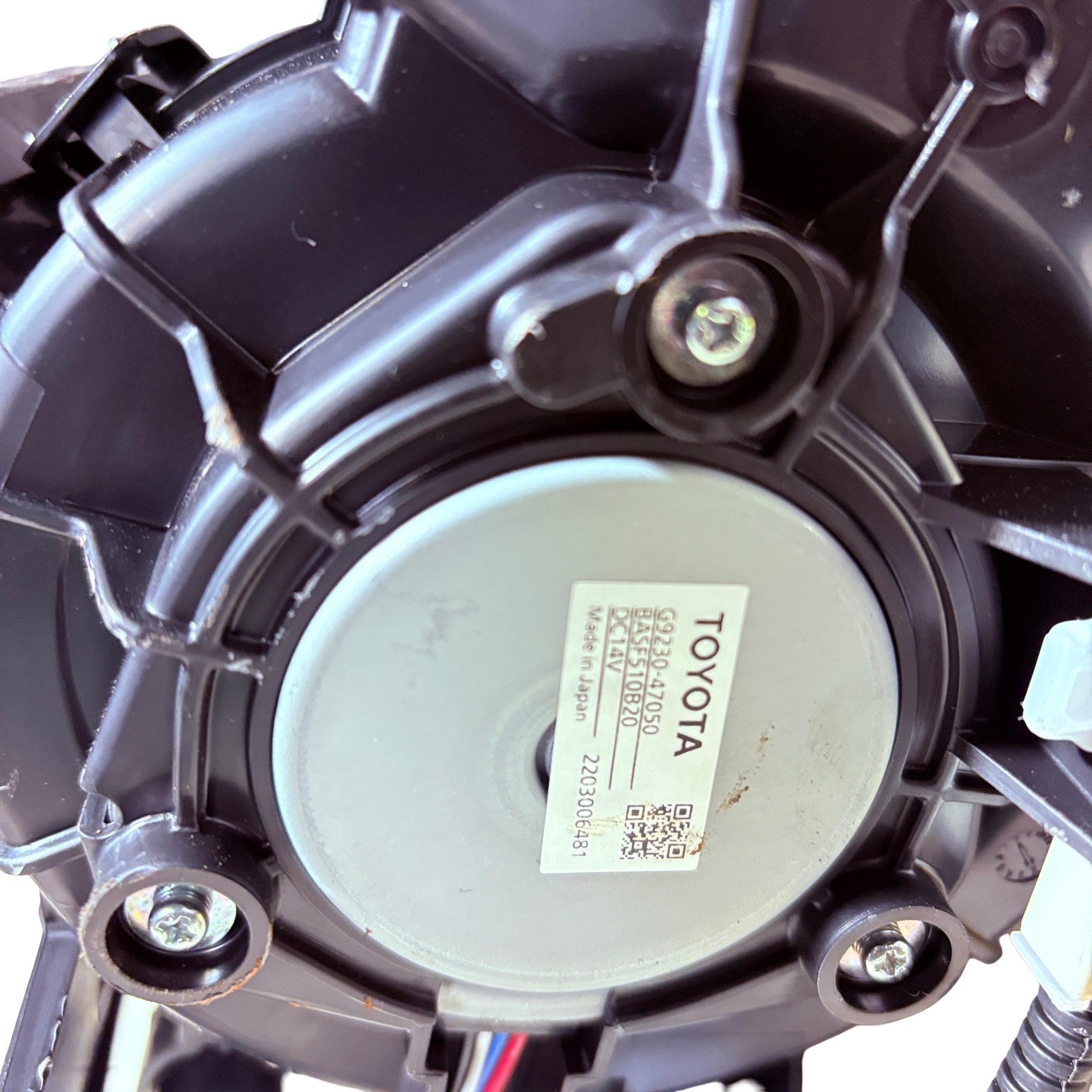 Toyota C-HR 2016-2022 Hybrid Battery Cooling Fan Motor G9230-47050
