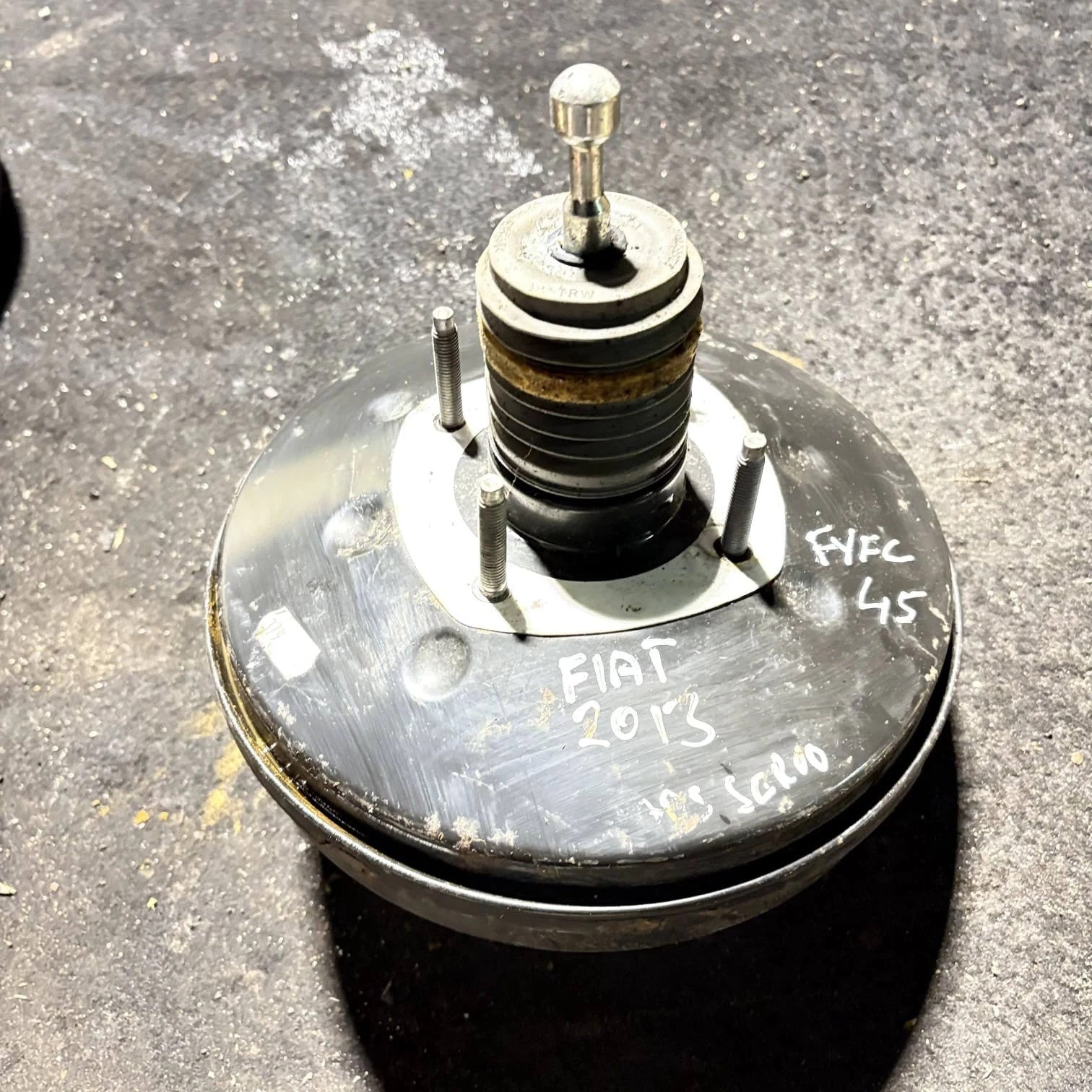 11250 BA6 2013 MK2 FIAT EDGE 1.2 PETROL BRAKE SERVO 51866500