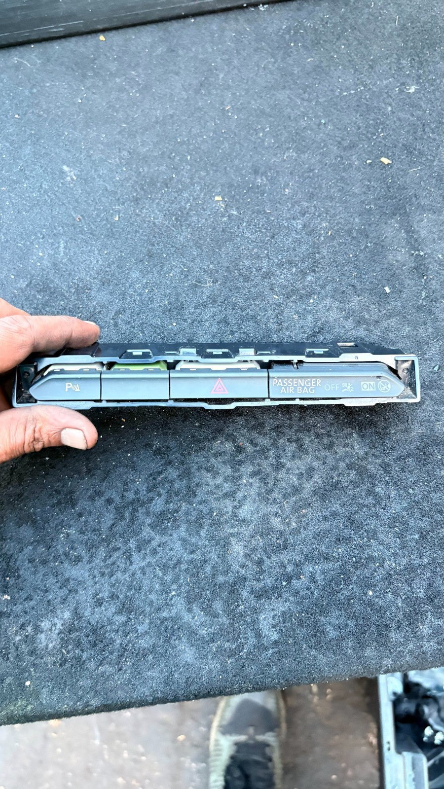 VW Passat B8 Dash Hazard Switch PDC Airbag ON/OFF 3G2853769A 2015-2019