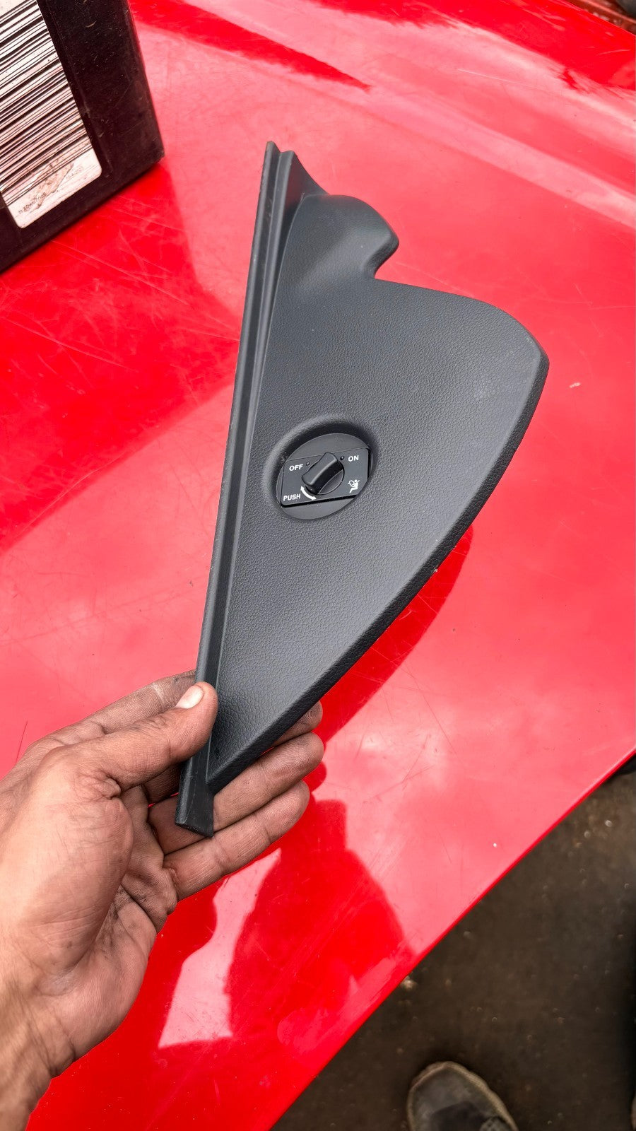 2017 SSANGYONG TIVOLI PASSENGER AIRBAG CONTROL SWITCH & TRIM
