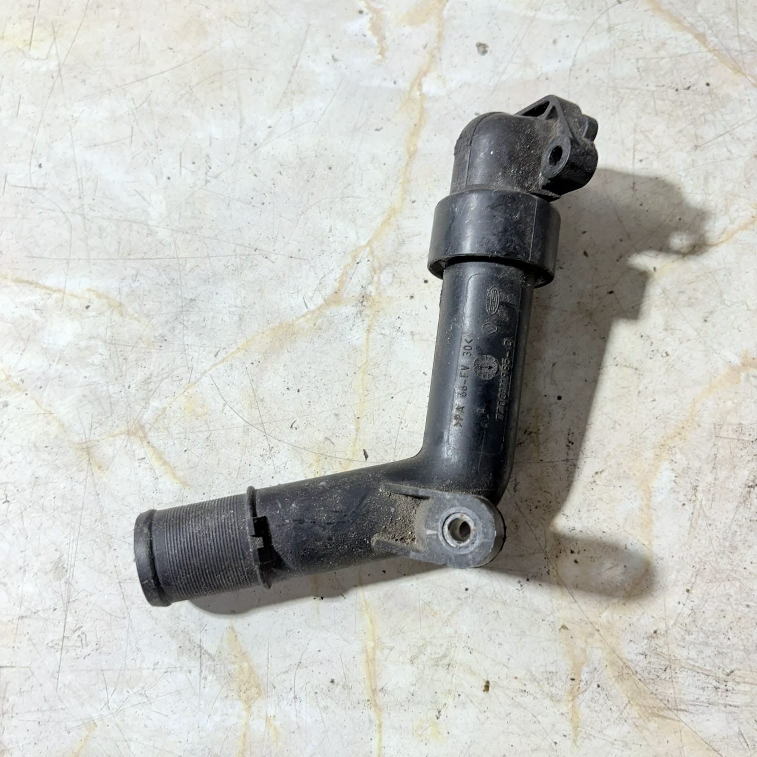 Renault Modus 2012 Petrol engine water coolant pipe hose 7700111985D MPR20299