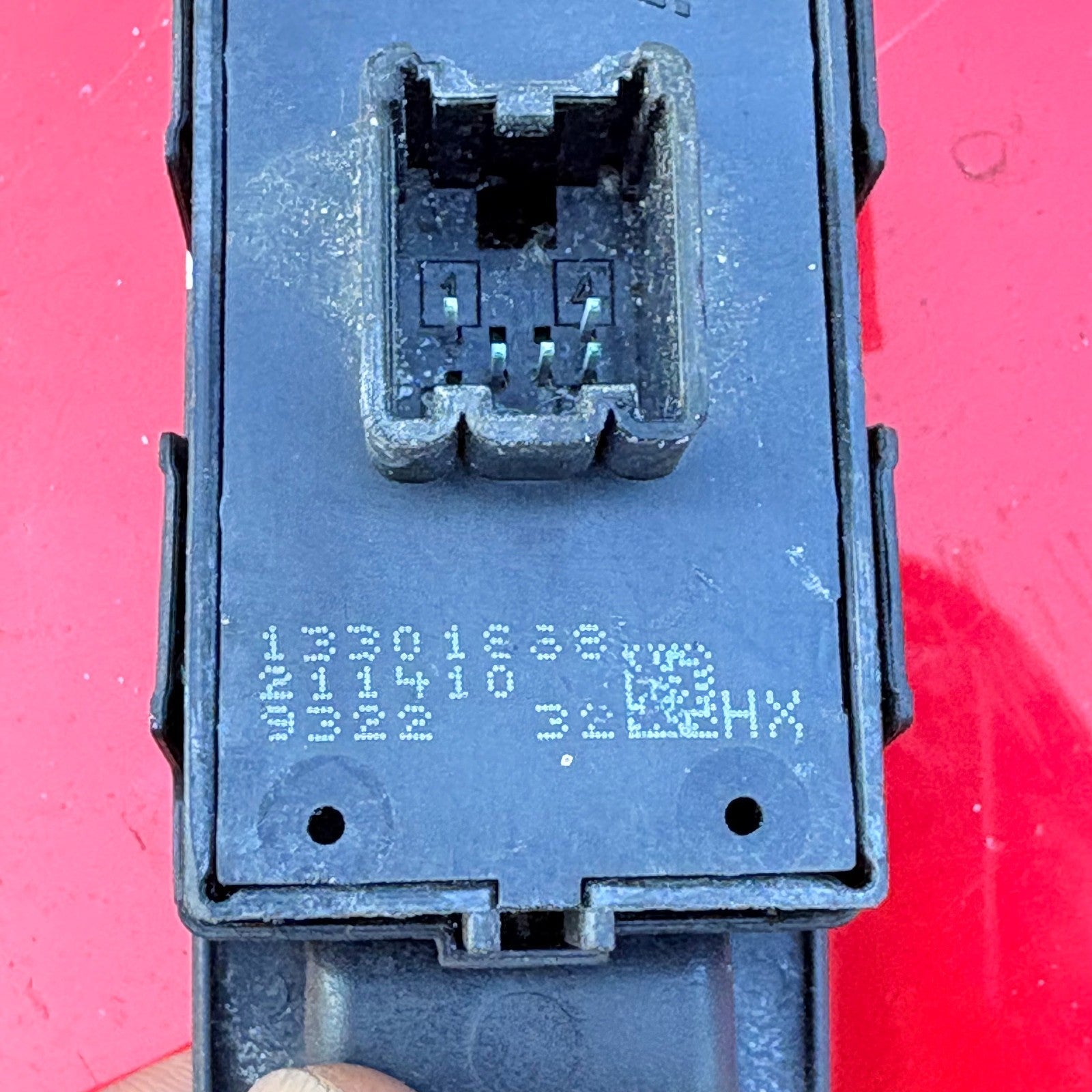 Vauxhall Insignia Mk1 2008-2017 Rear Left Electric Window Switch 13301888 N/S/R