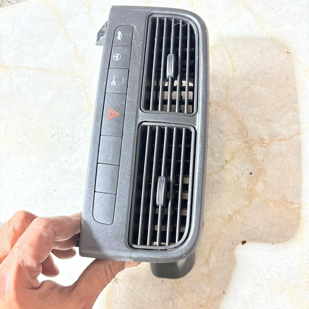 FIAT GRANDE PUNTO 2008 CENTRE DASHBOARD AIR BLOWER VENT HAZARD SWITCH 735394582