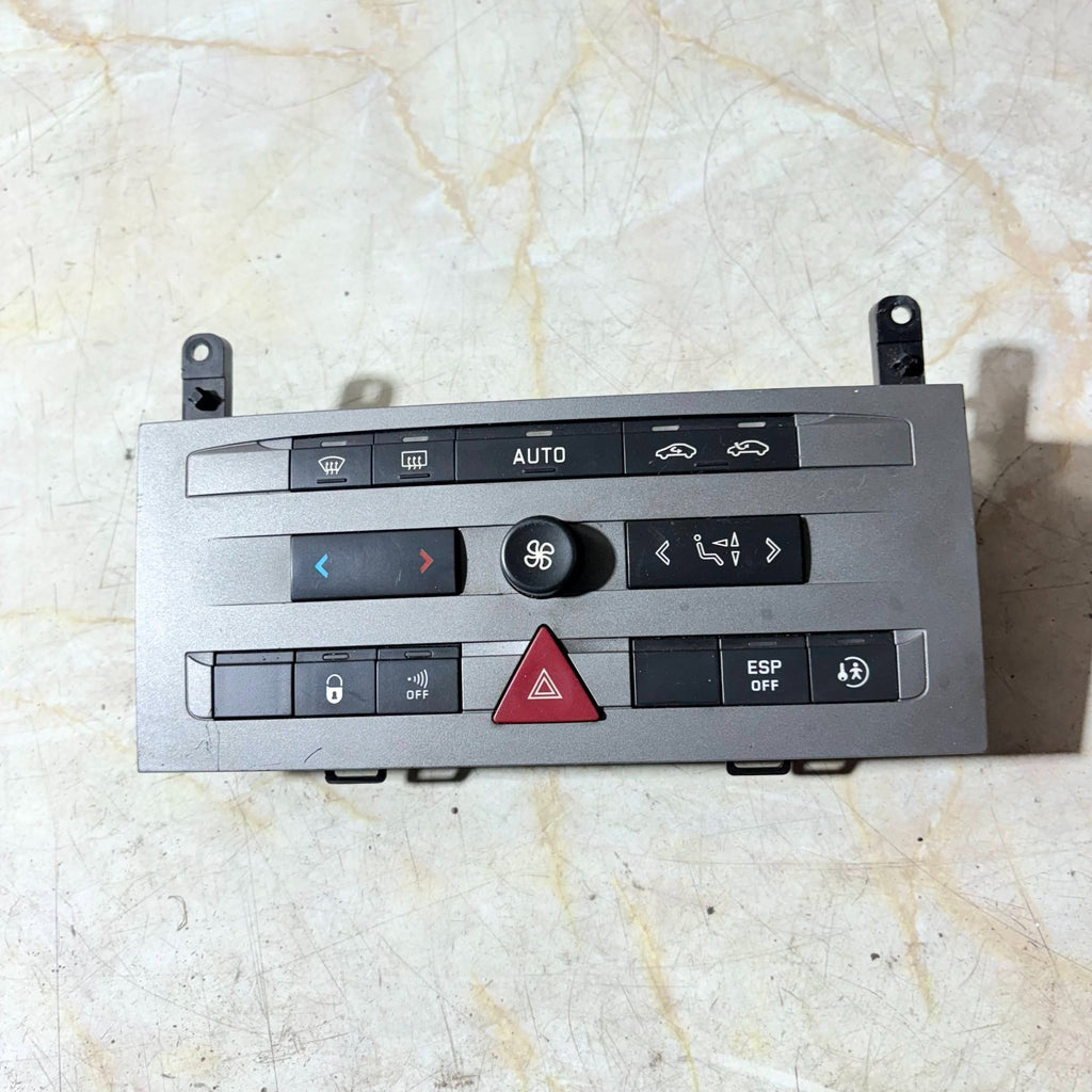 PEUGEOT 407 HEATER CONTROL UNIT 96610448YW